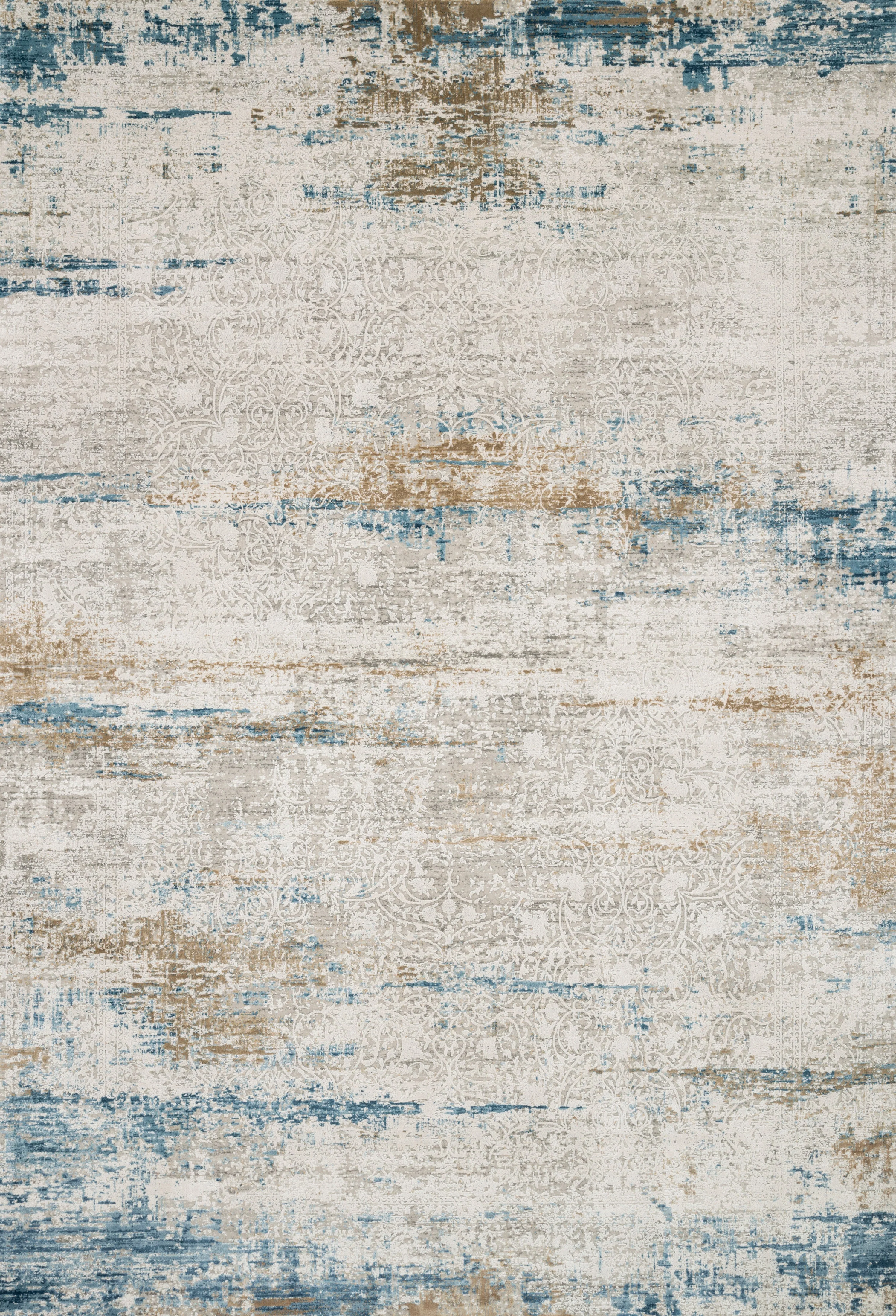 Loloi | Sienne Collection | Ivory / Azure | SIE-05 - Image 1