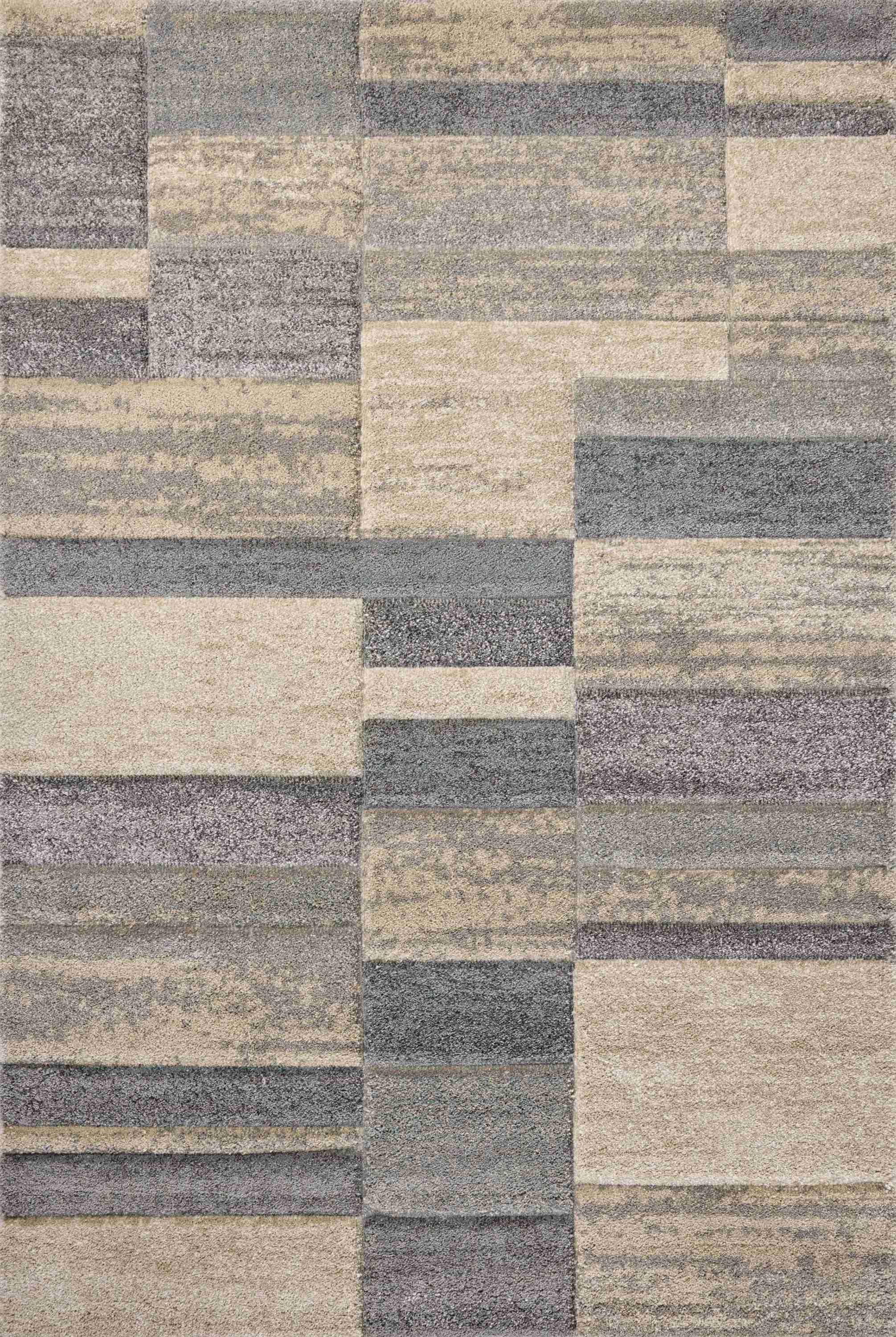 Loloi | Silas Collection | Slate / Sand | SLA-07 - Image 1