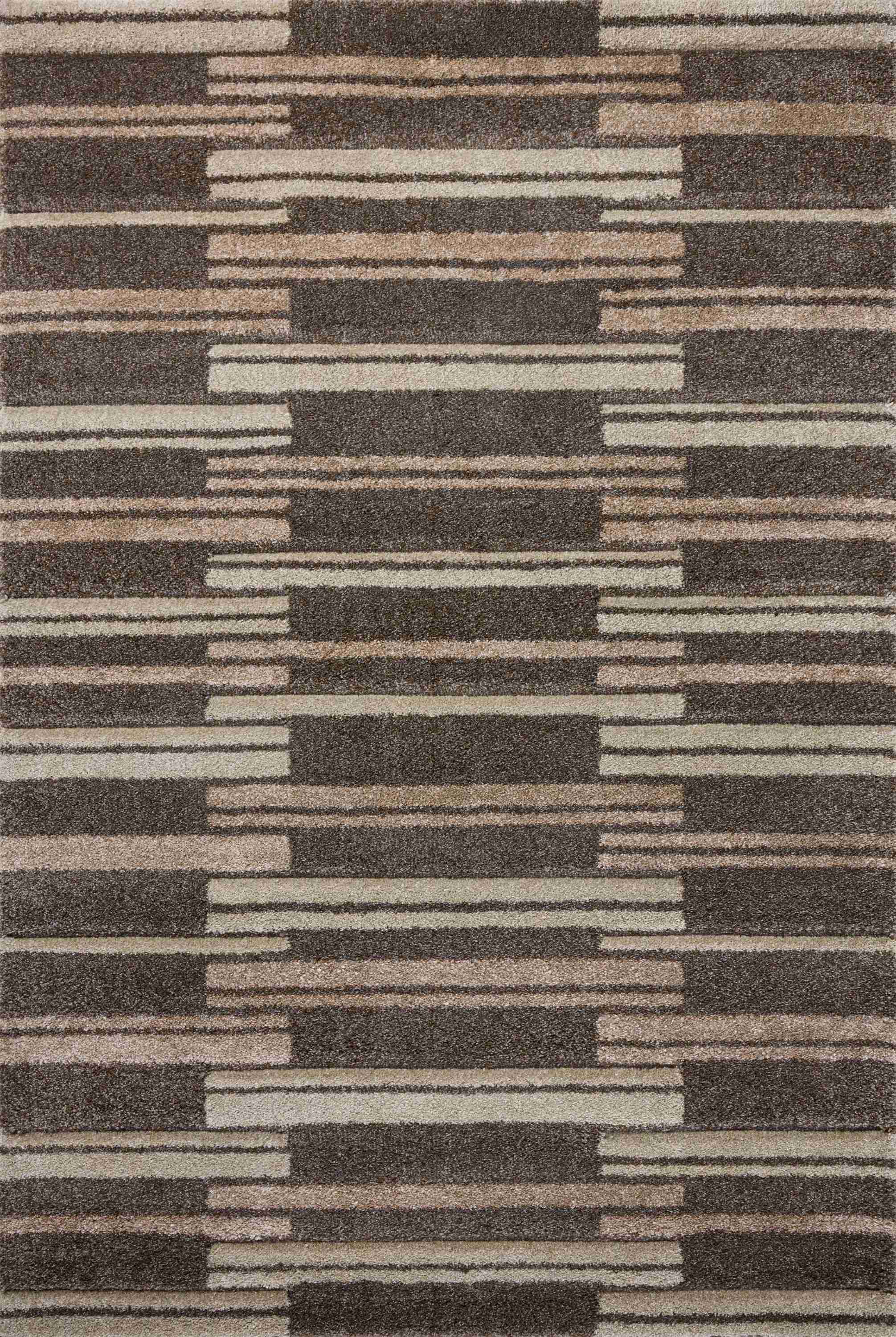 Loloi | Silas Collection | Mocha / Champagne | SLA-08 - Image 1