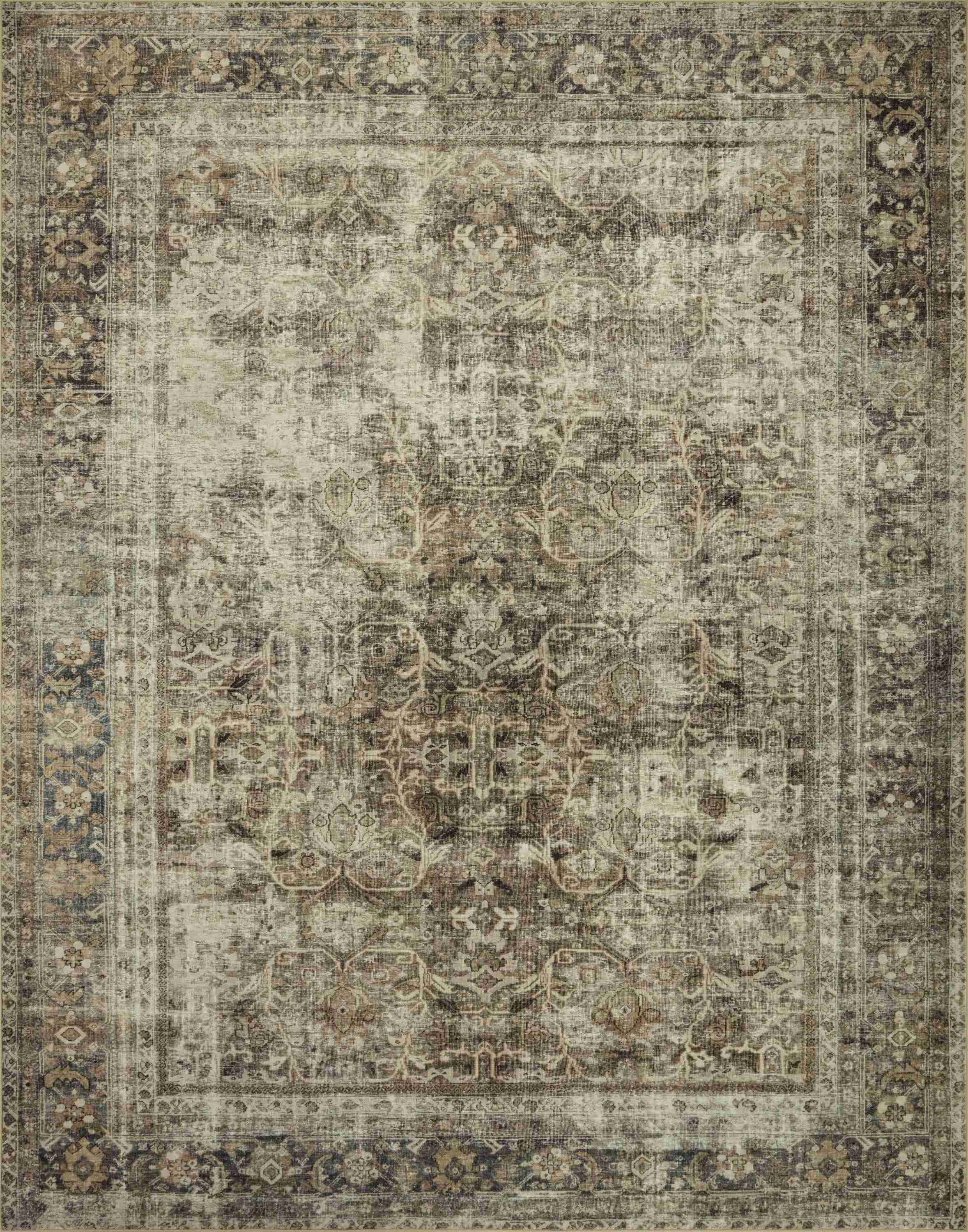 Magnolia Home by Joanna Gaines x Loloi | Sinclair Collection | Pebble / Taupe | SIN-01 - Image 1