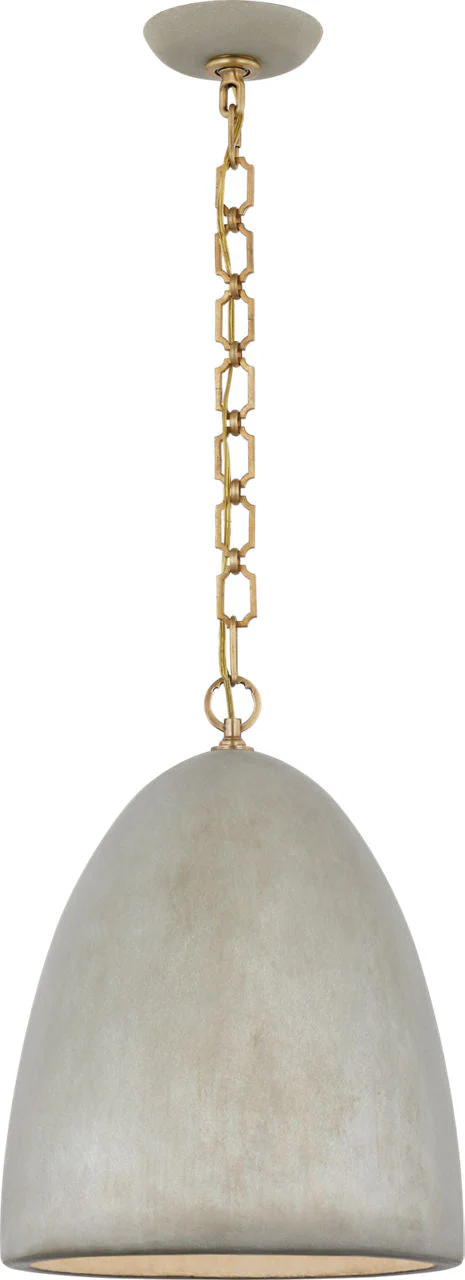 Elliot Medium Dome Pendant | Portland Gray - Image 1