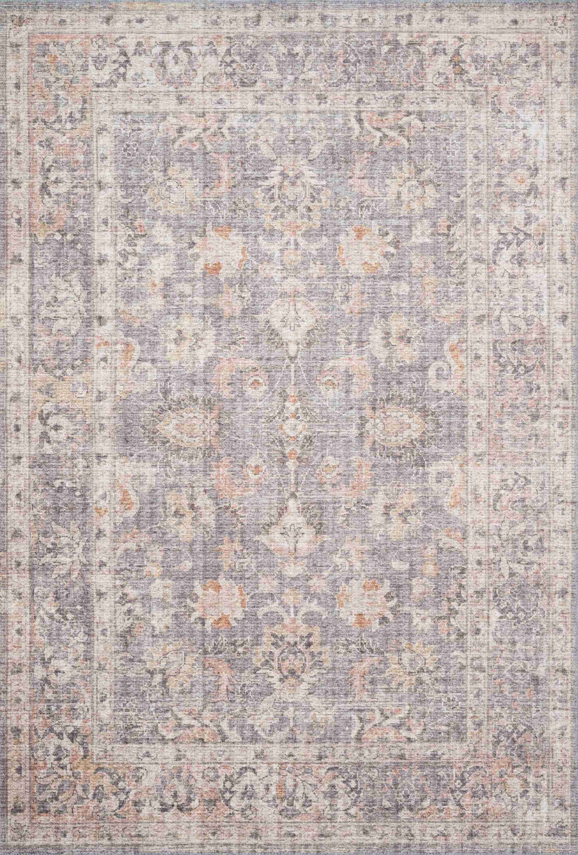 Loloi II | Skye Collection | Grey / Apricot | SKY-01 - Image 1