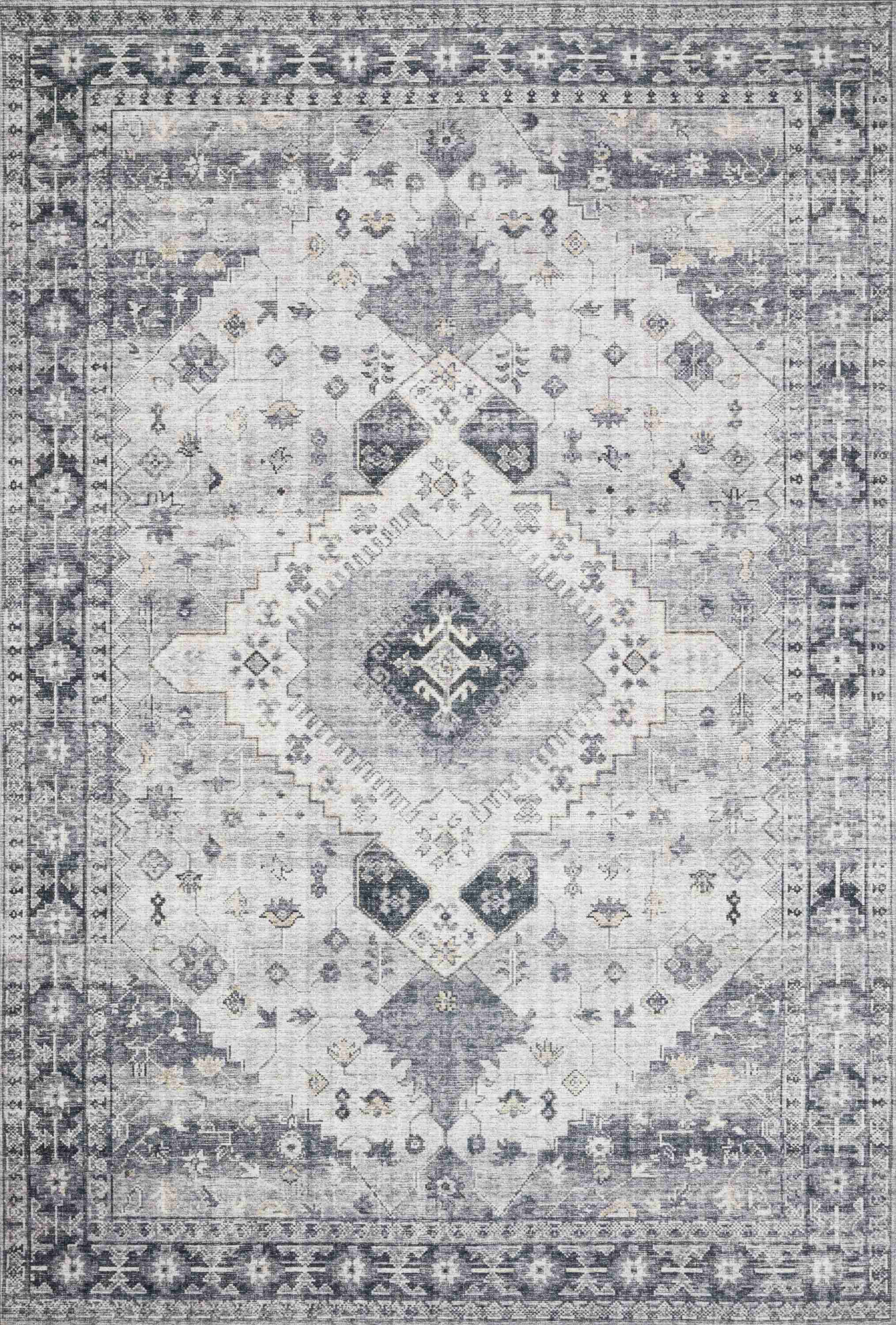 Loloi II | Skye Collection | Silver / Grey | SKY-02 - Image 1