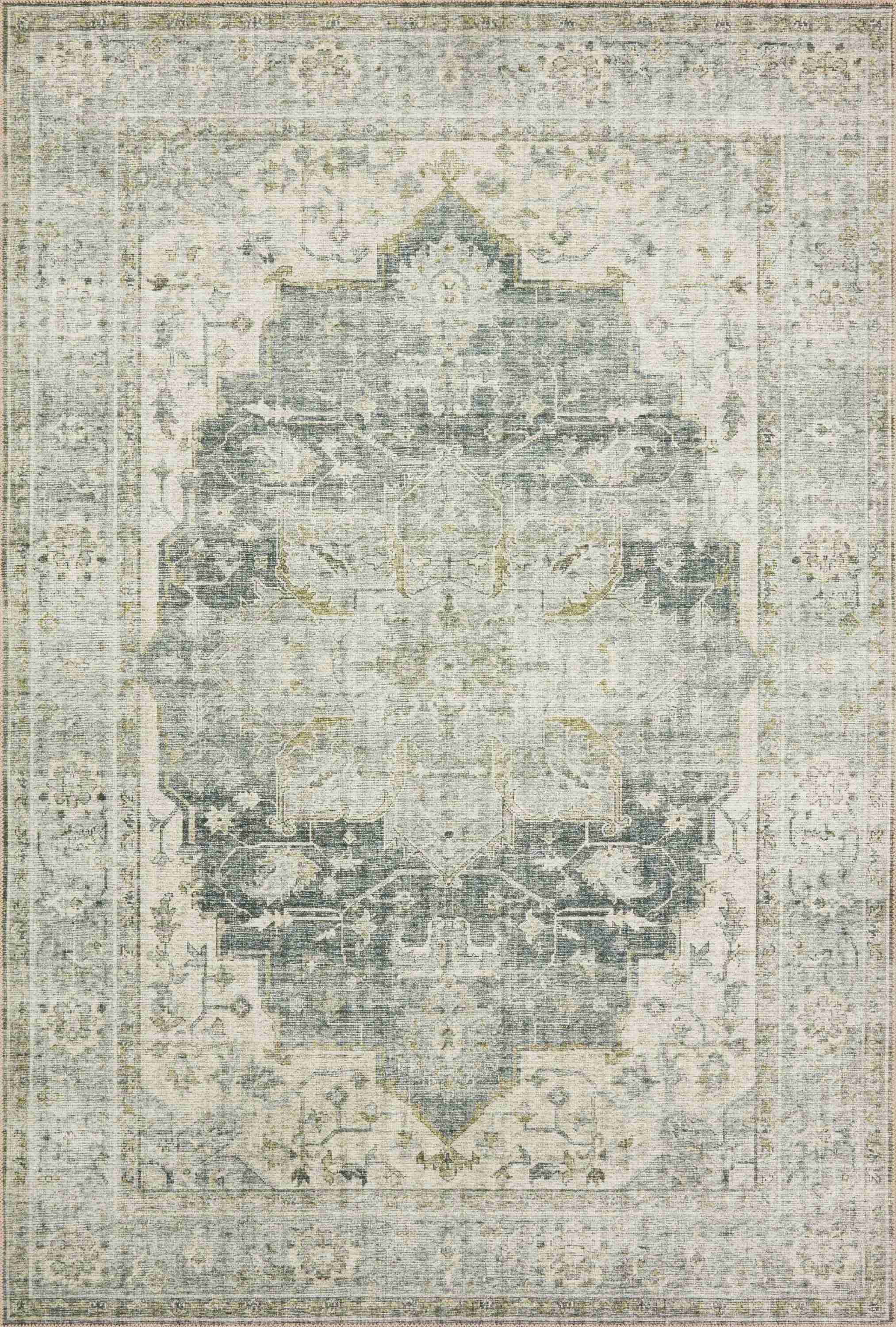 Loloi II | Skye Collection | Charcoal / Dove | SKY-12 - Image 1