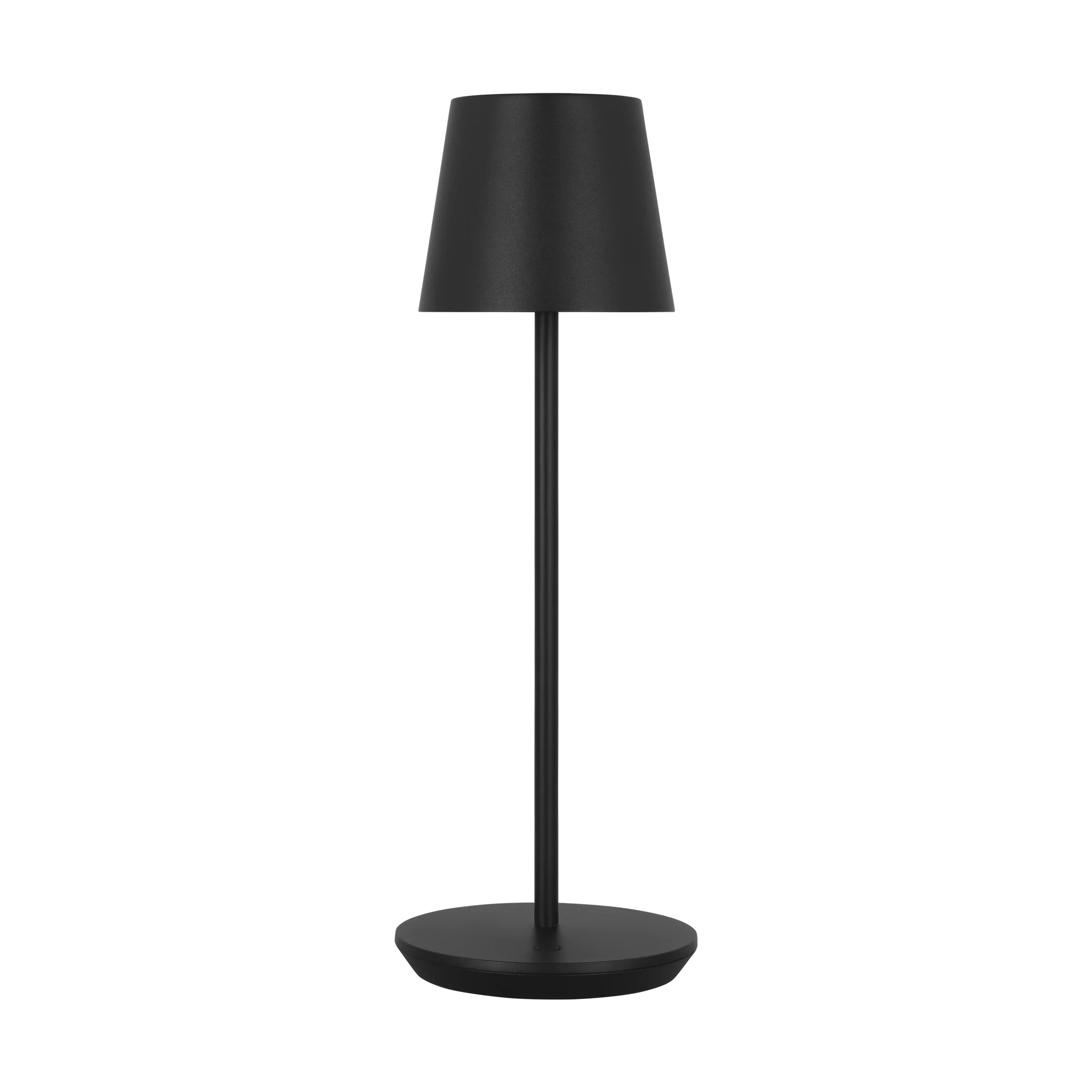 Nevis Accent Rechargeable Table Lamp Black 2700K 90 CRI wall charger included