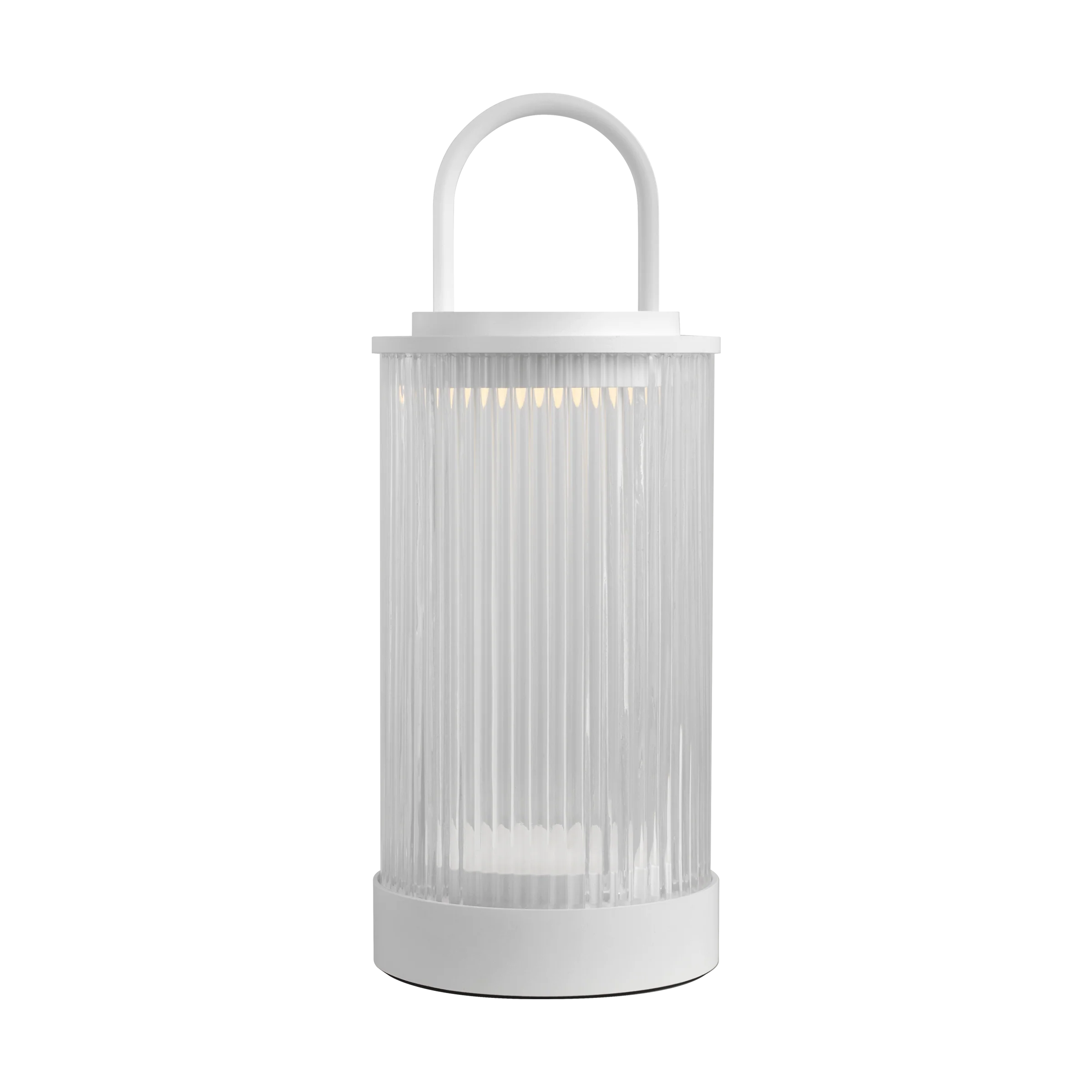 Tawa Accent Rechargeable Table Lamp matte White 2700K 90 CRI wall charger included