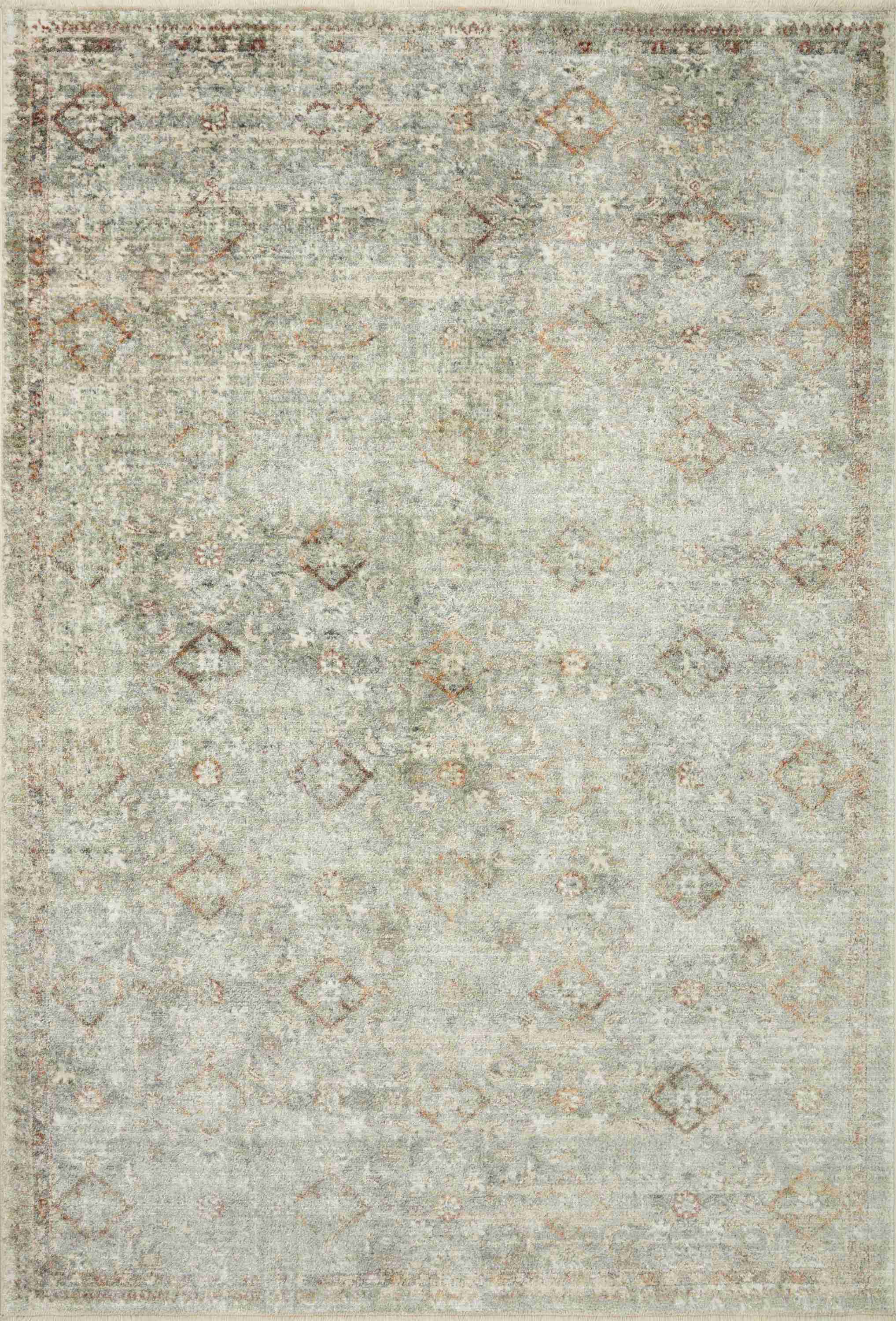 Loloi | Sonnet Collection | Lagoon / Gold | SNN-02 - Image 1