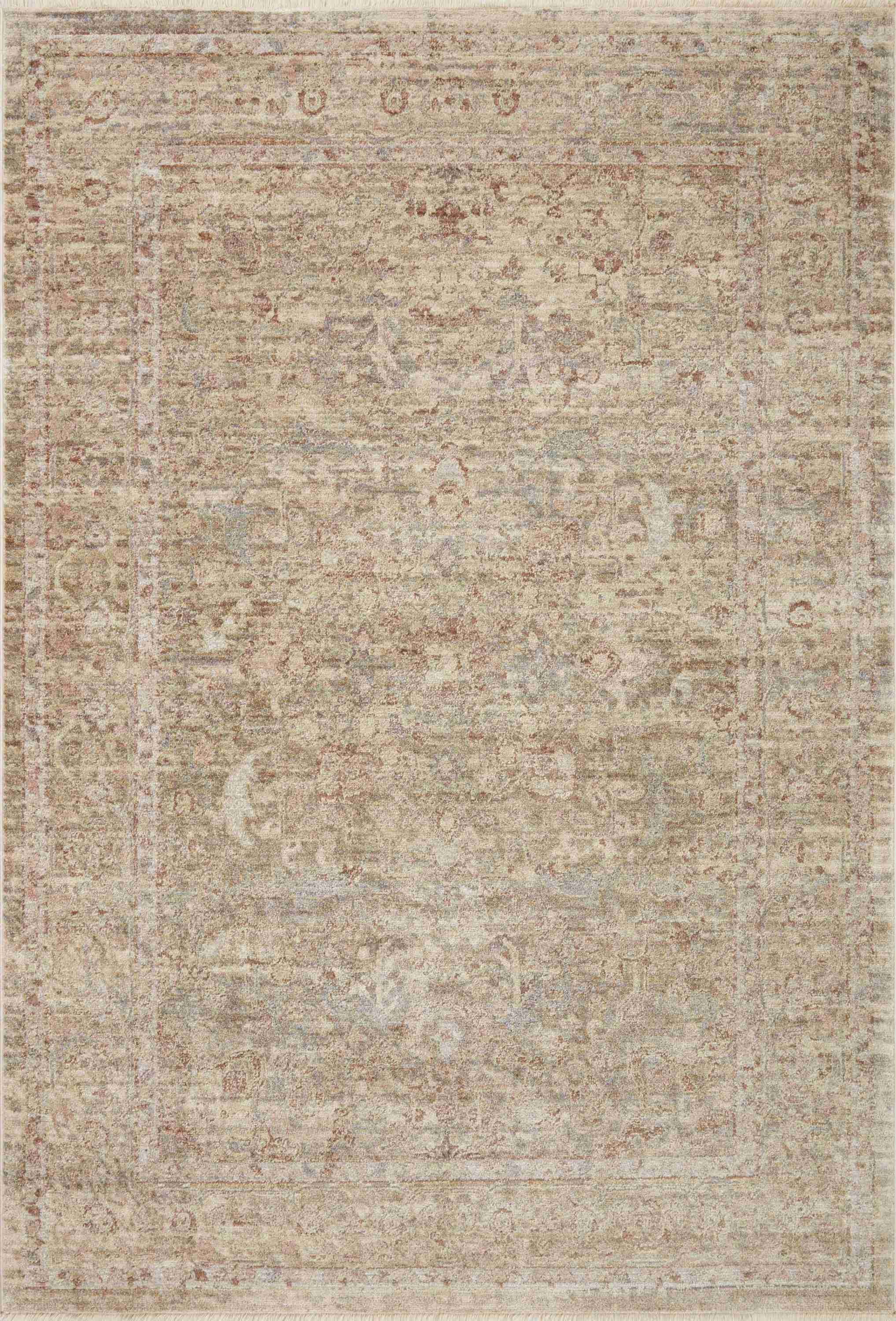 Loloi | Sonnet Collection | Moss / Natural | SNN-04 - Image 1