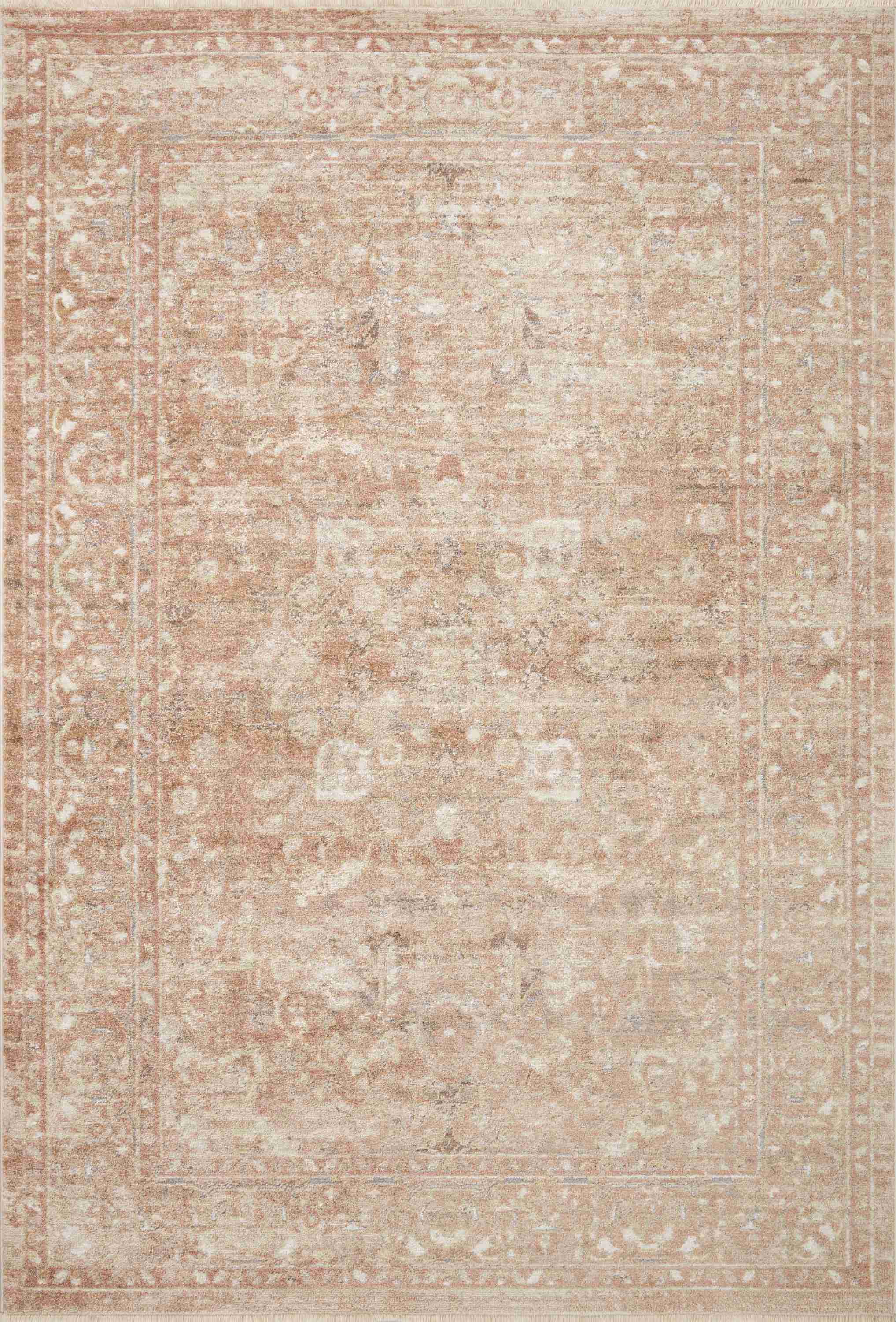 Loloi | Sonnet Collection | Terracotta / Natural | SNN-04 - Image 1