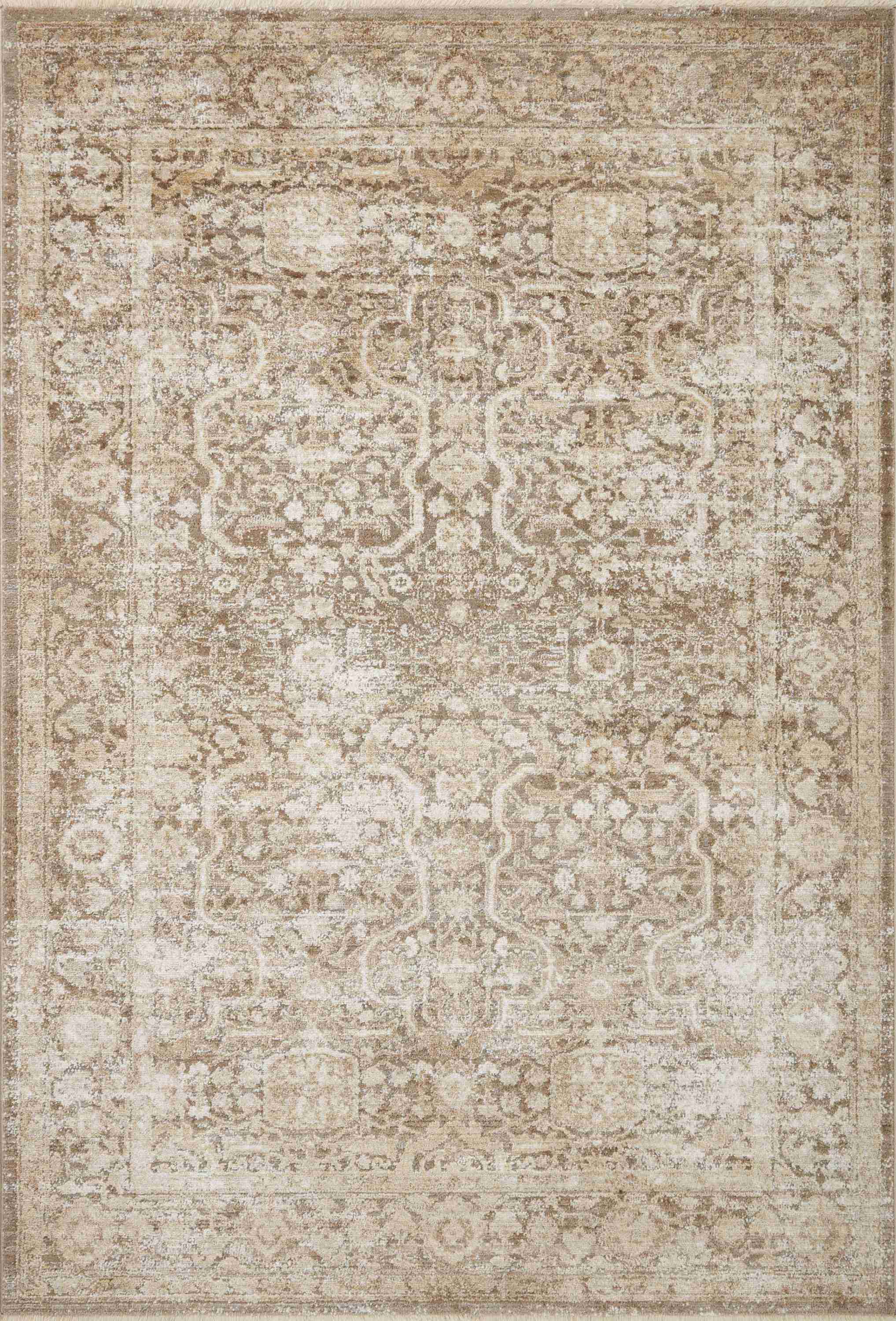 Loloi | Sonnet Collection | Mocha / Tan | SNN-09 - Image 1