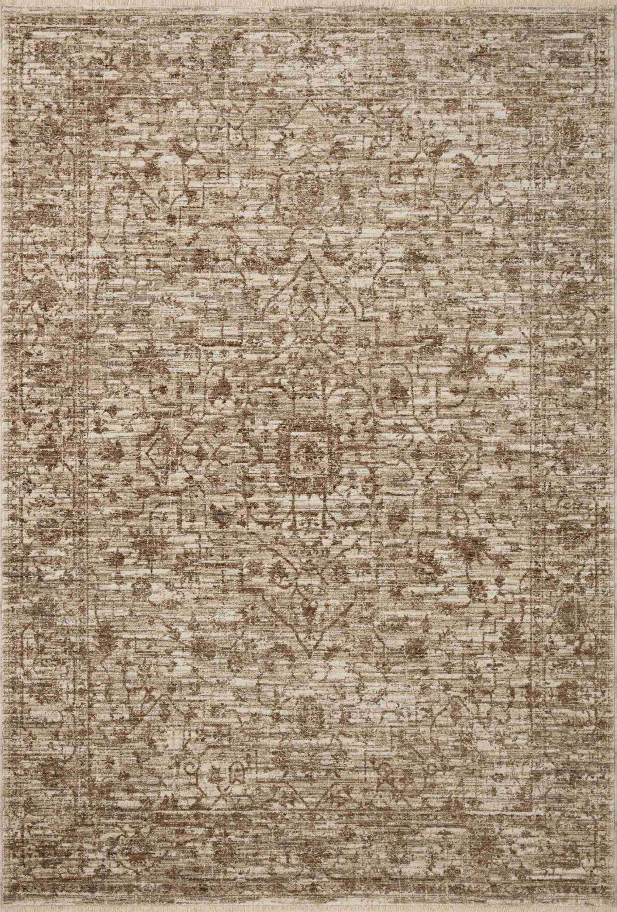 Loloi II | Sorrento Collection | Bark / Natural | SOR-01 - Image 1