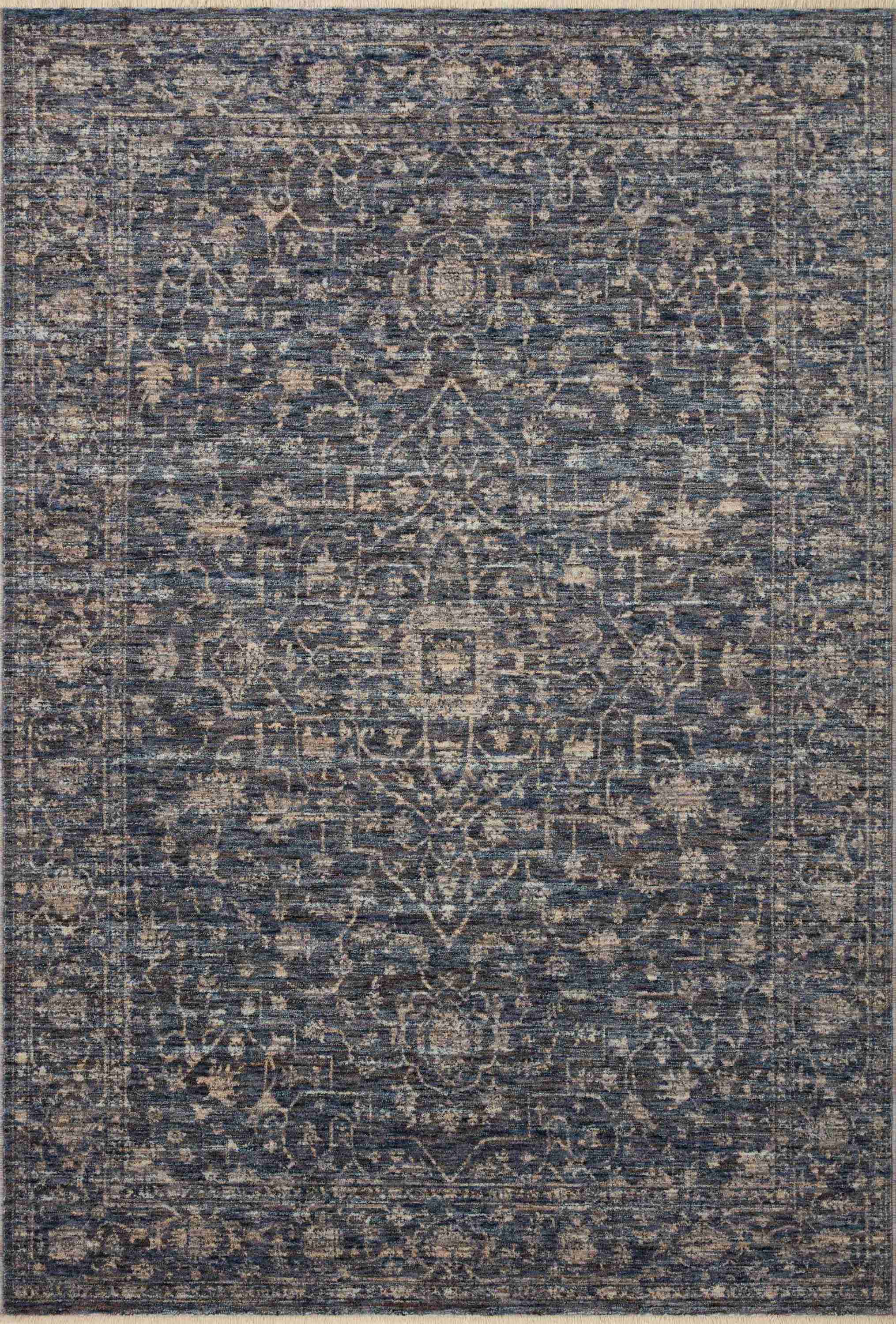 Loloi II | Sorrento Collection | Midnight / Natural | SOR-01 - Image 1