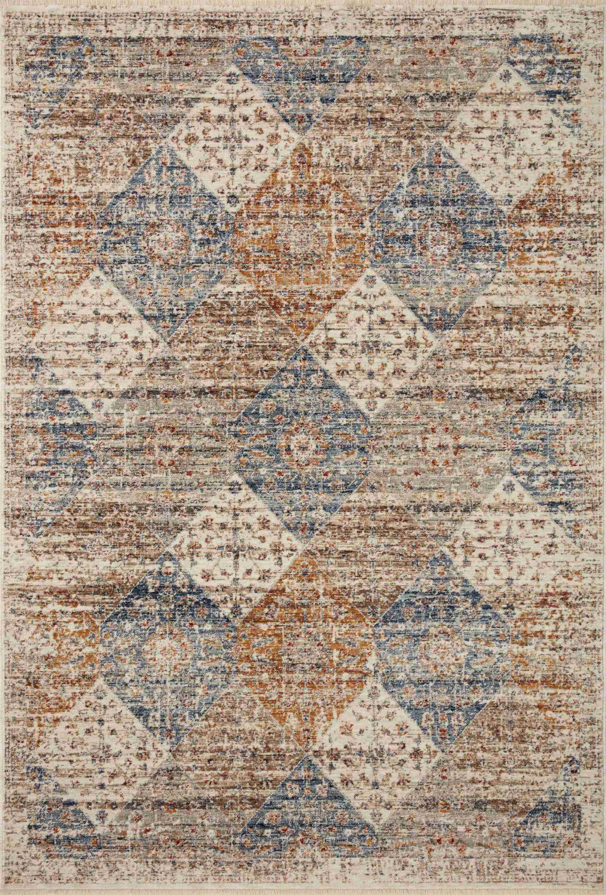 Loloi II | Sorrento Collection | Ivory / Multi | SOR-02 - Image 1