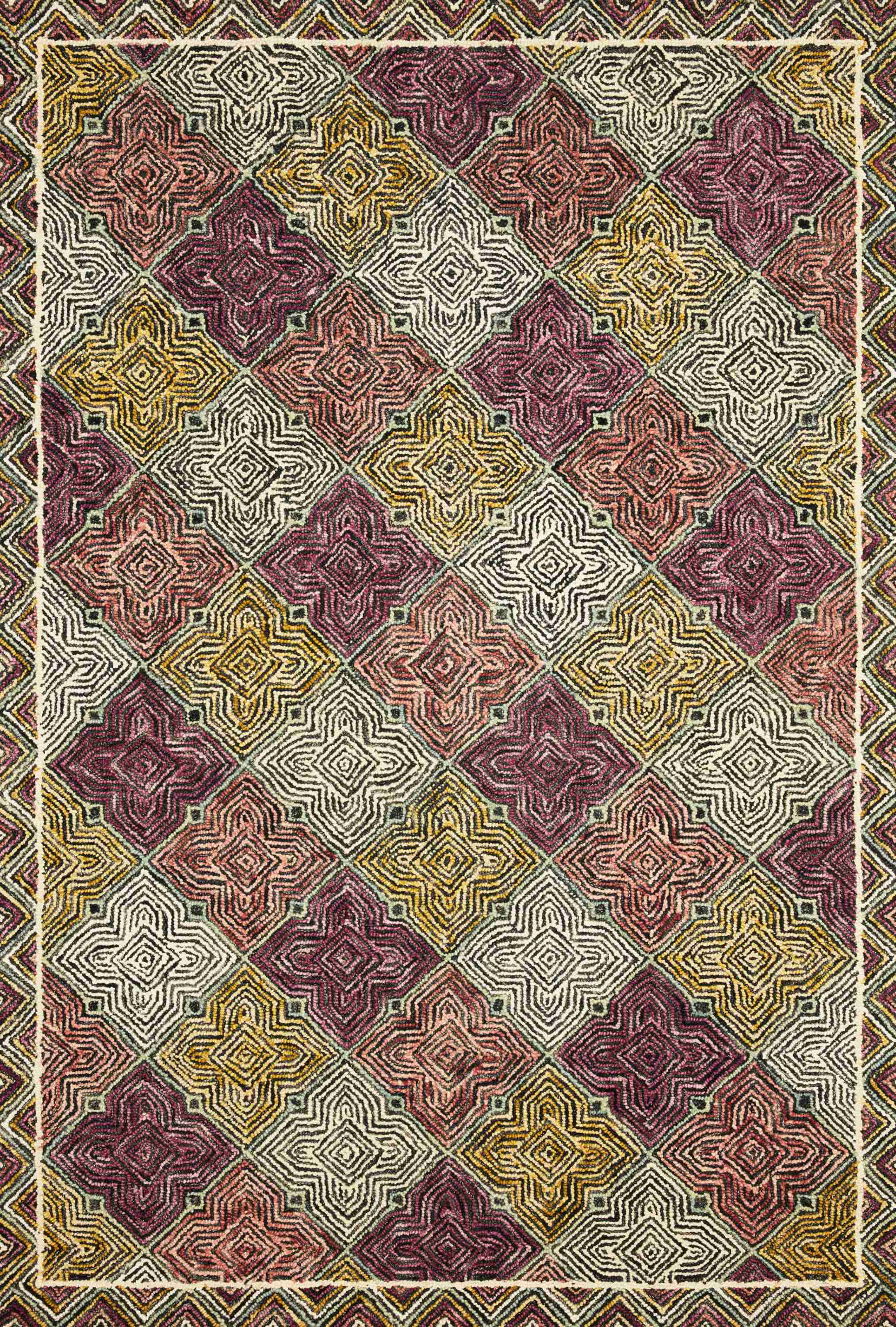 Loloi II | Spectrum Collection | Charcoal / Multi | SPE-03 - Image 1