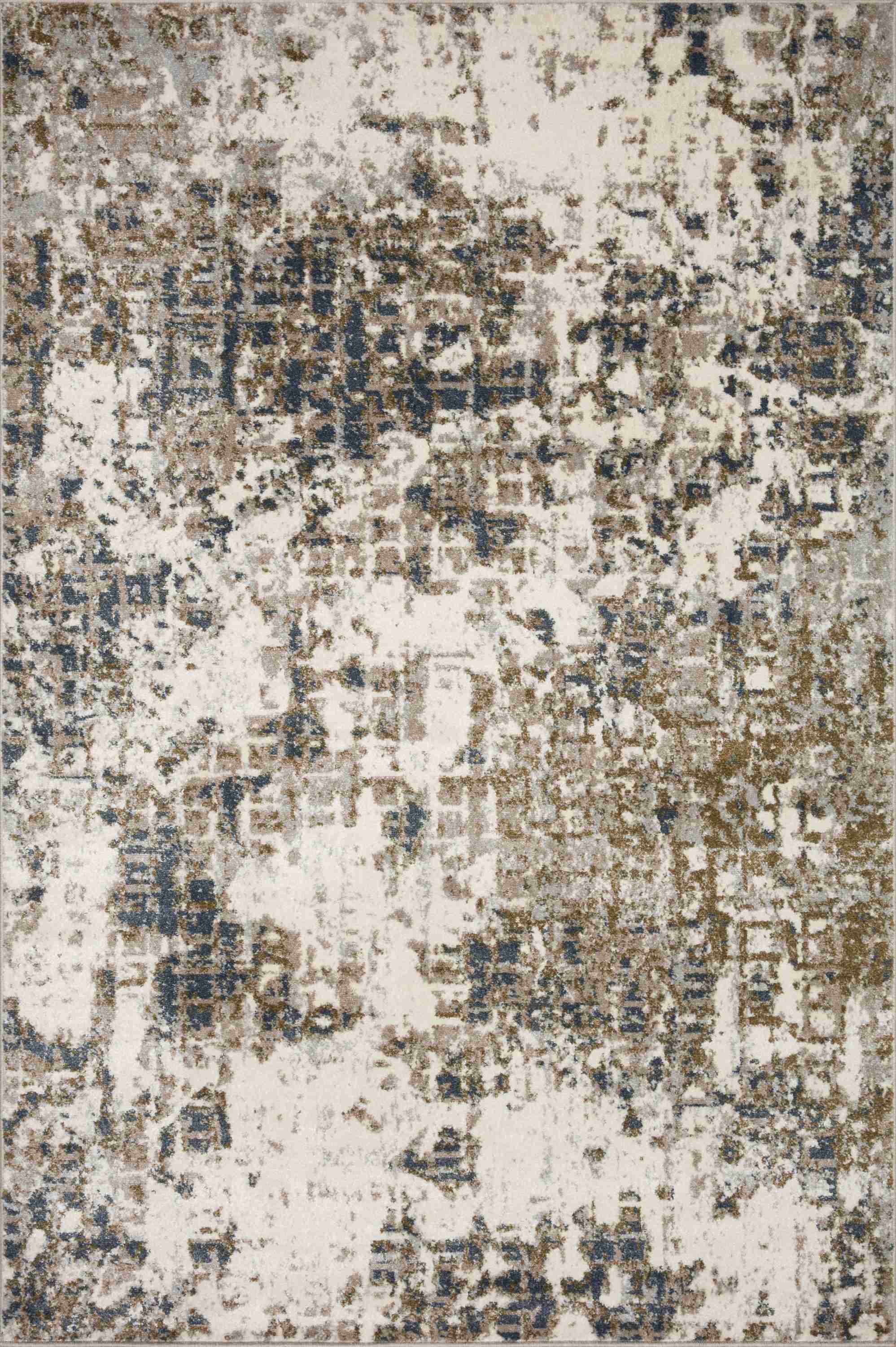 Loloi II | Spirit Collection | Pewter / Olive | SPI-01 - Image 1
