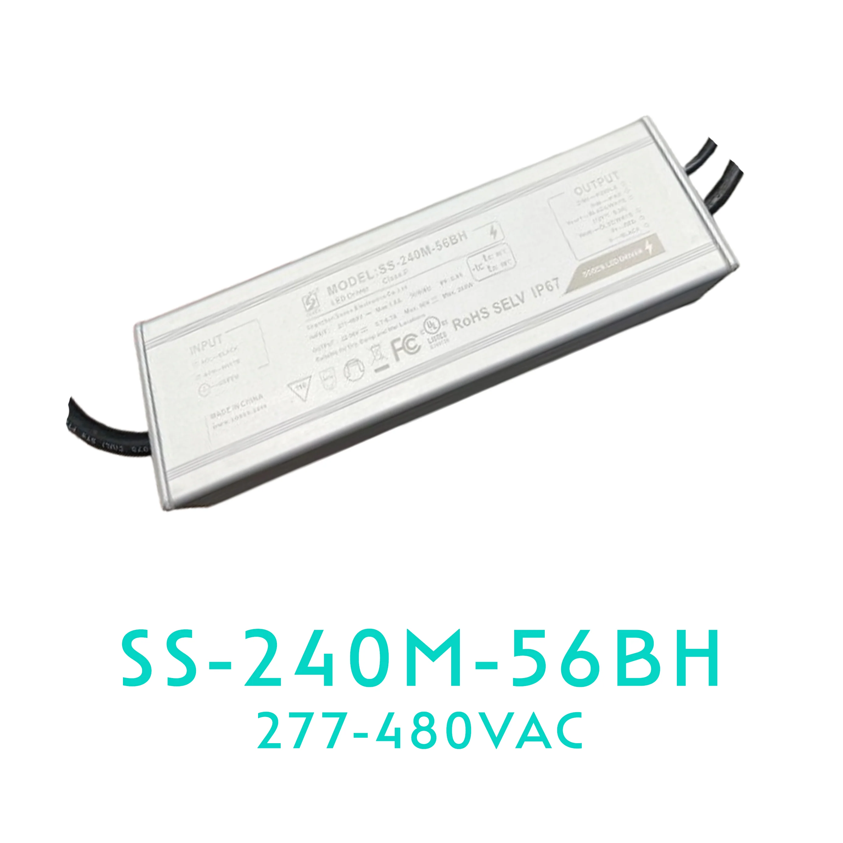 SOSEN SS-240M-56BH Constant Current Driver – 240W – IP67 #673