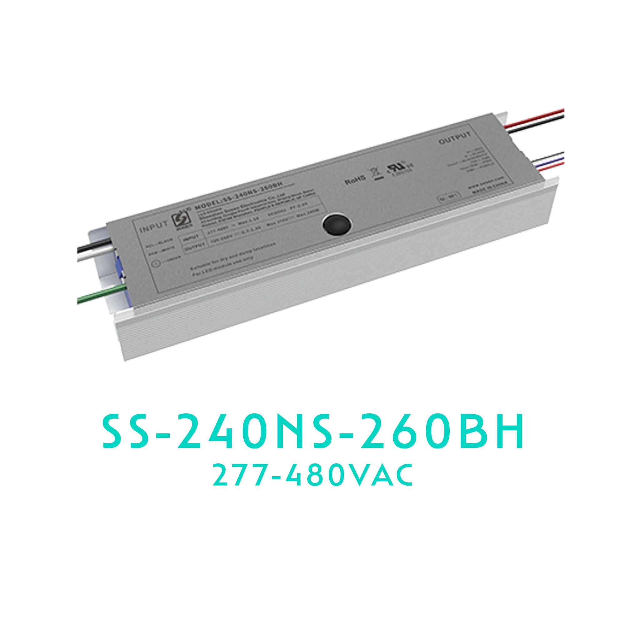 SOSEN SS-240NS-260BH LED Driver – 240W – Dimmable