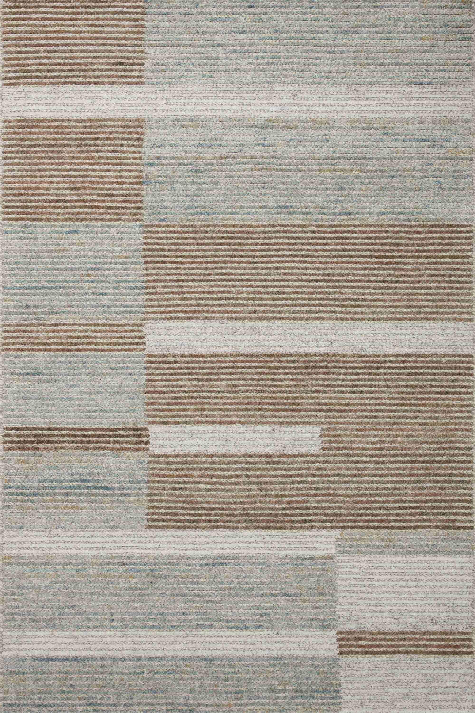 Loloi | Stiles Collection | Tobacco / Lagoon | STI-02 - Image 1