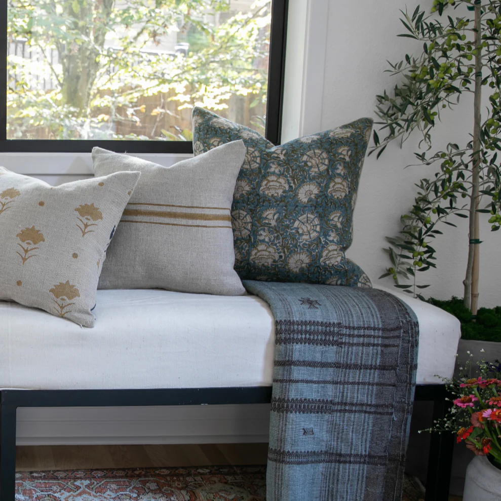 Swanee Mustard Pillow - Image 2