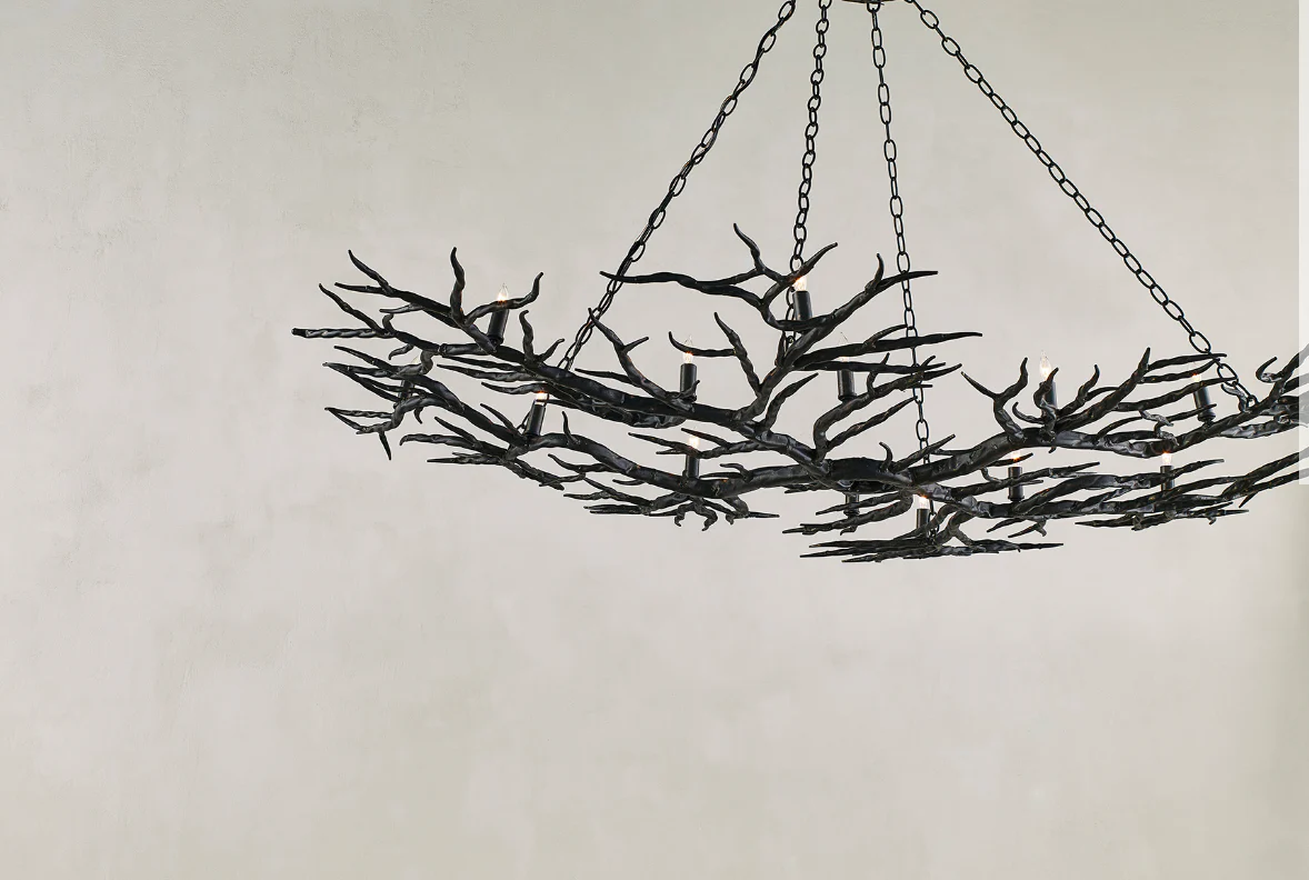 Woodland Bronze Chandelier - Image 2