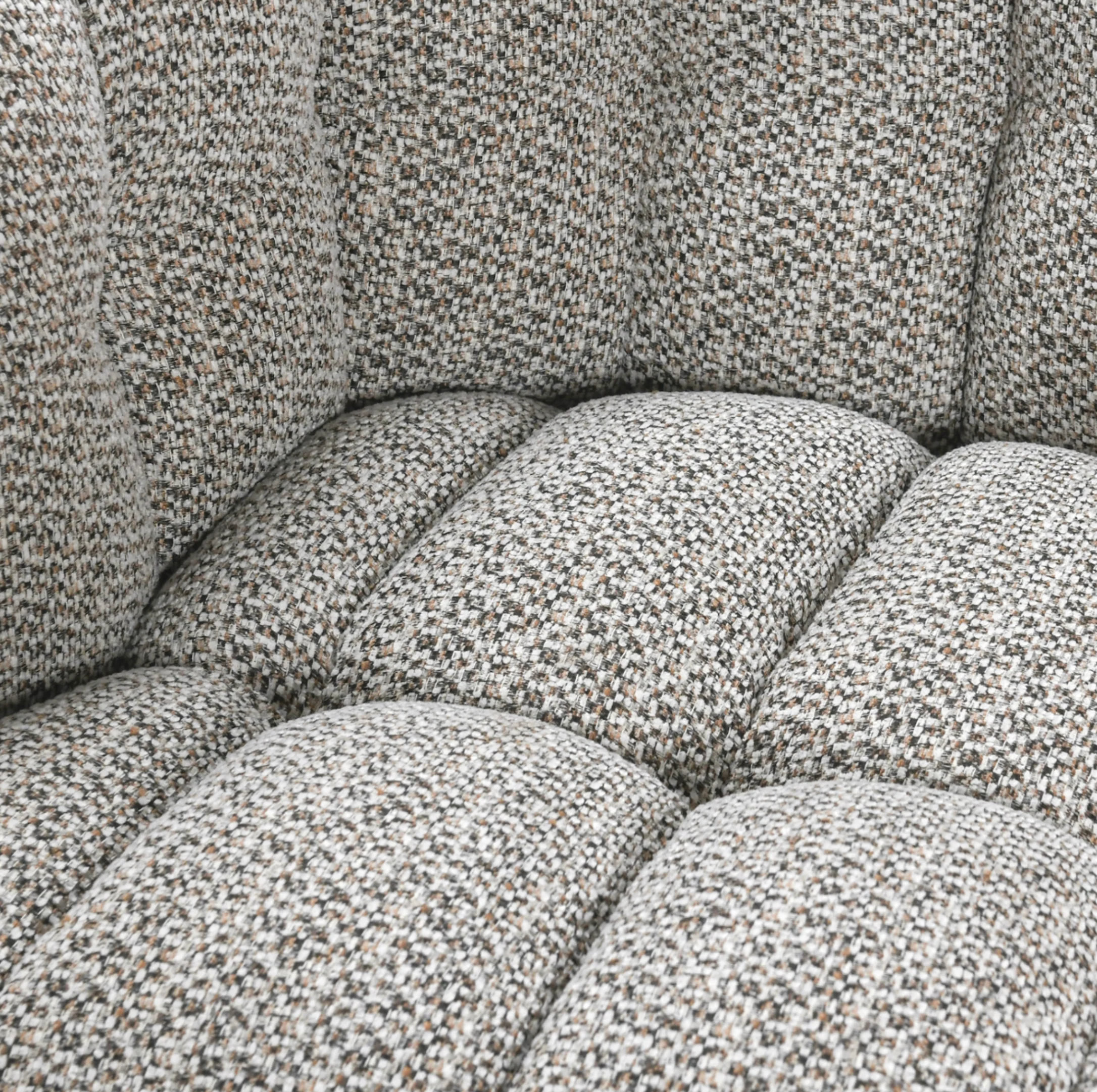 Walter Swivel Accent Chair Heathered Gray - Image 3
