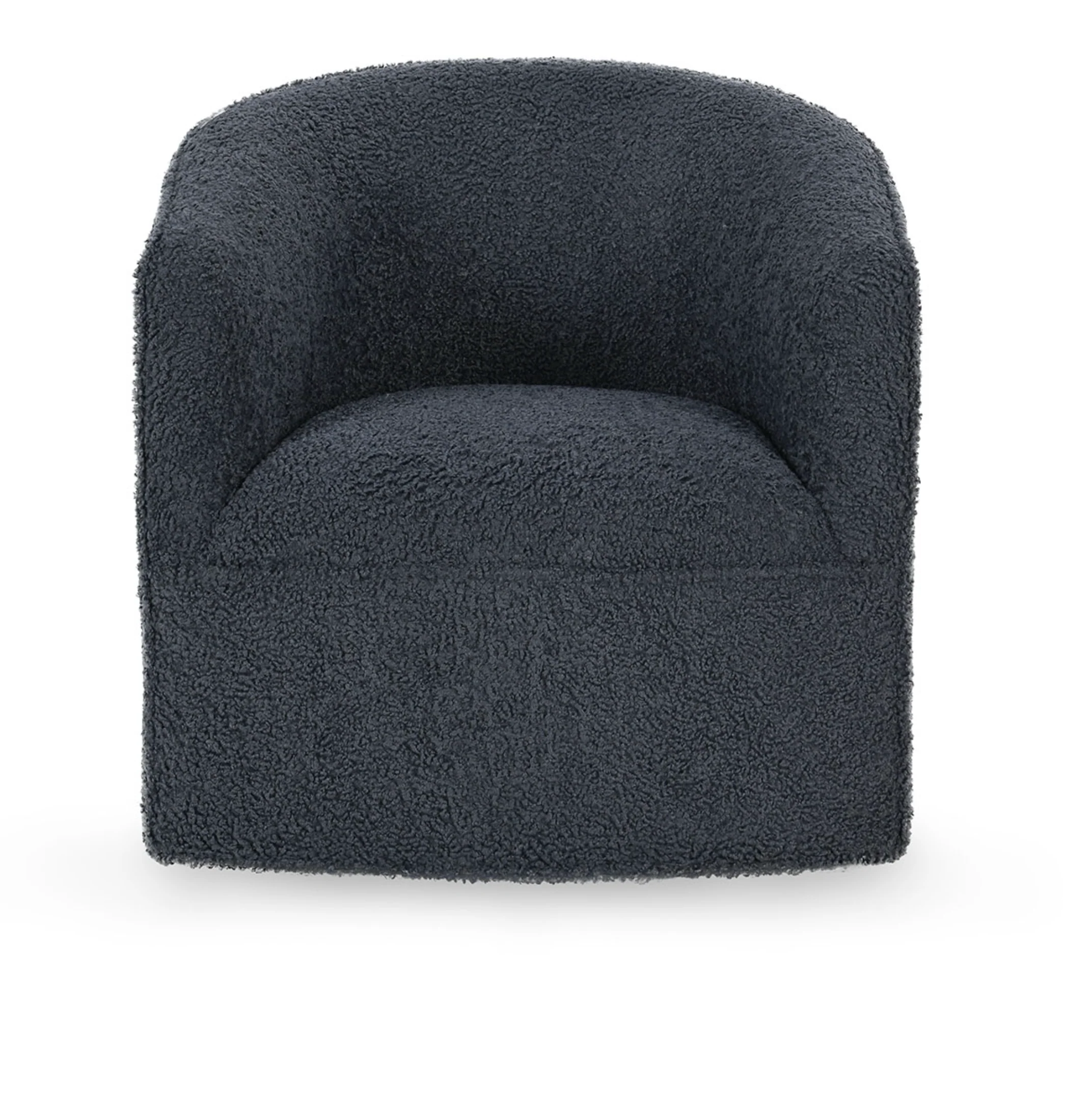 Valencia Swivel Accent Chair Blue - Image 2
