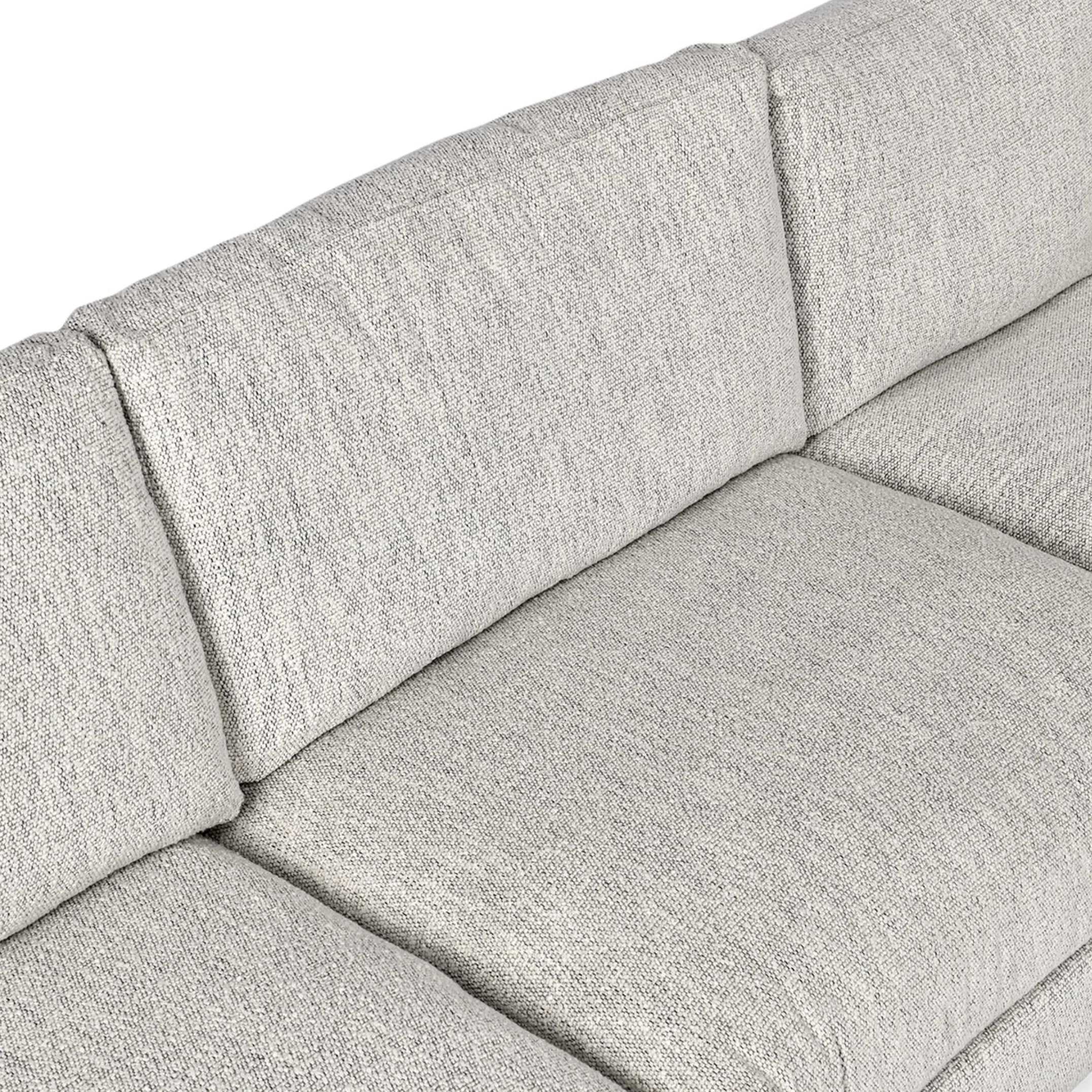 Ludwig Upholstered 5pc Sectional Ivory - Image 3