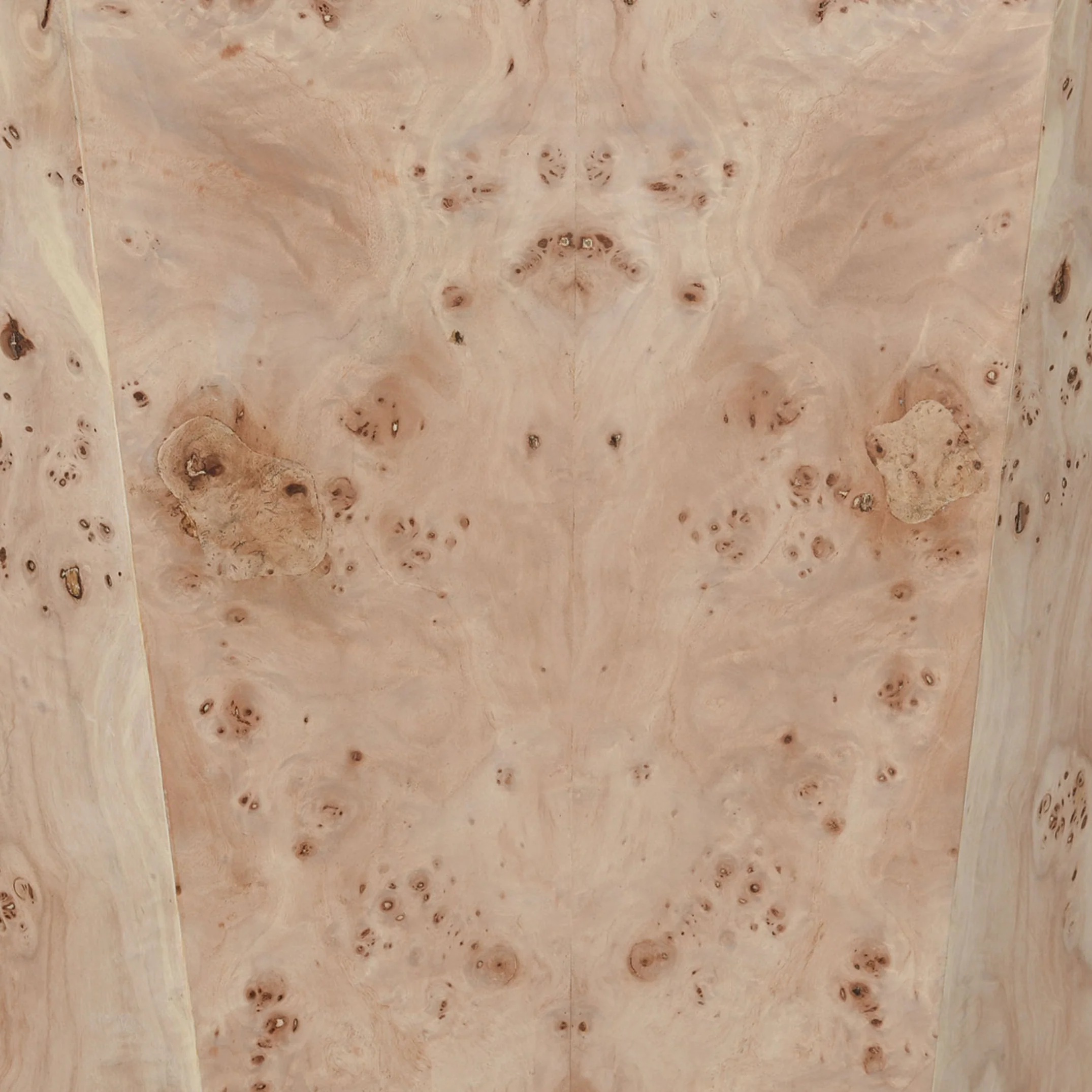 Avena Burl Wood 17" Square End Table Natural - Image 3