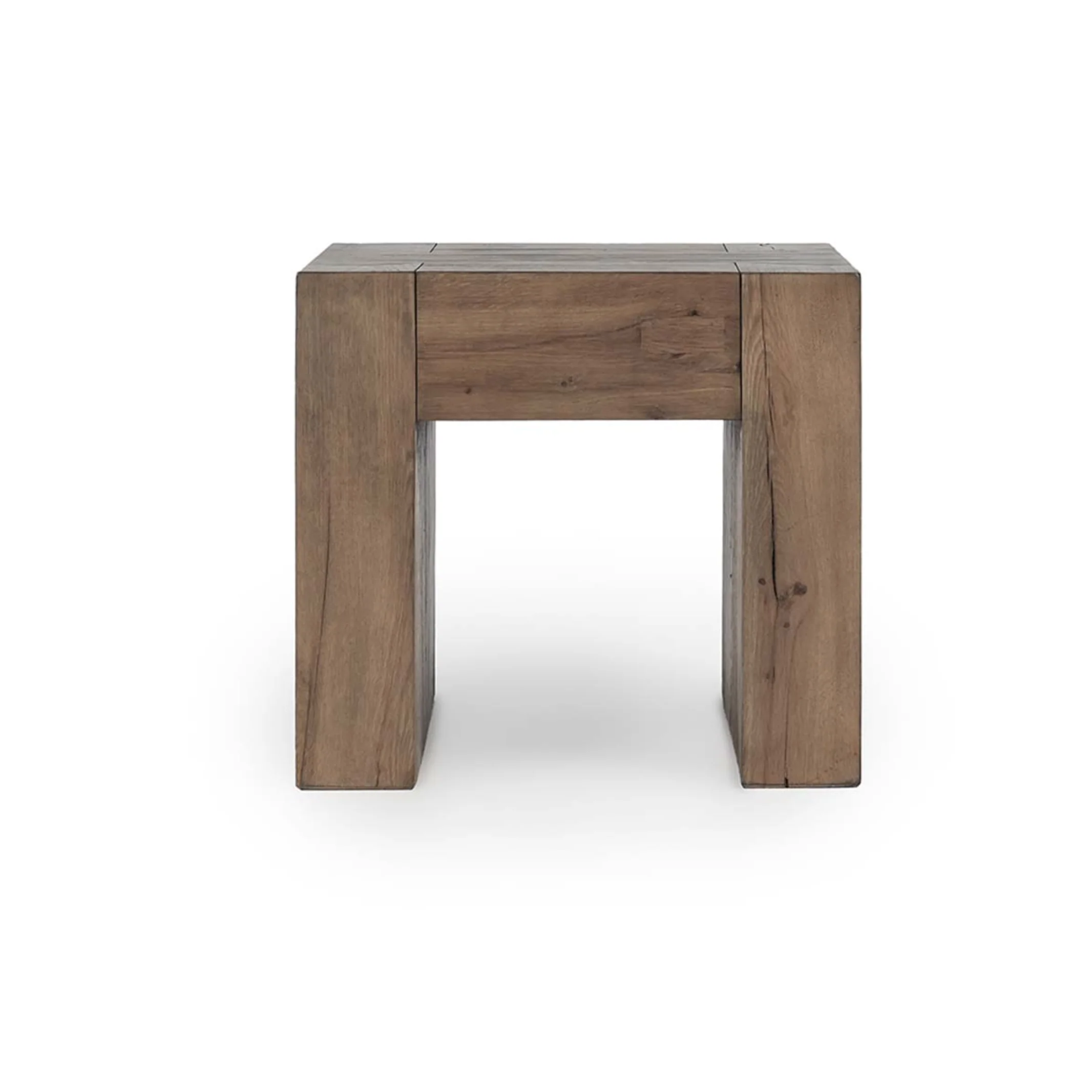 Bristol Reclaimed Oak 24" End Table - Image 2