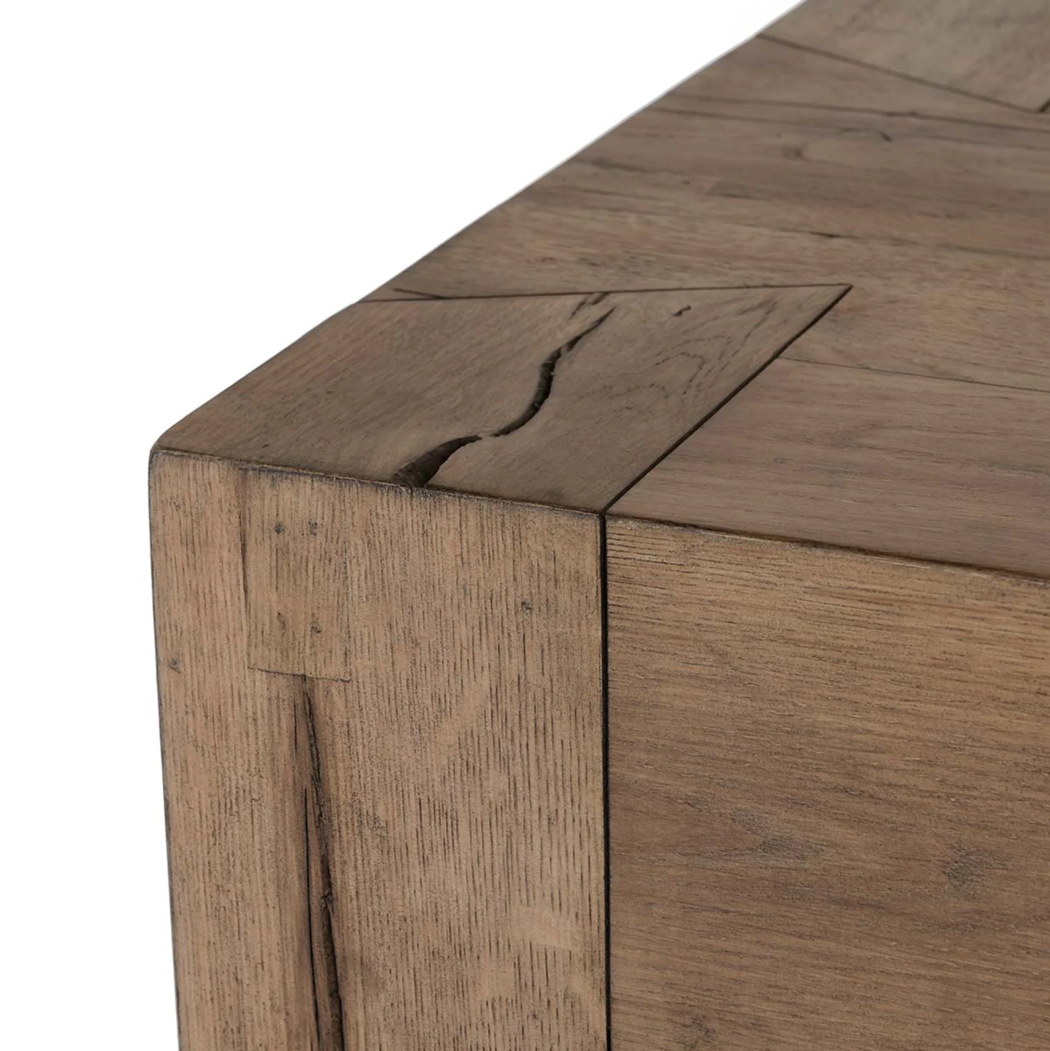 Bristol Reclaimed Oak 24" End Table - Image 3