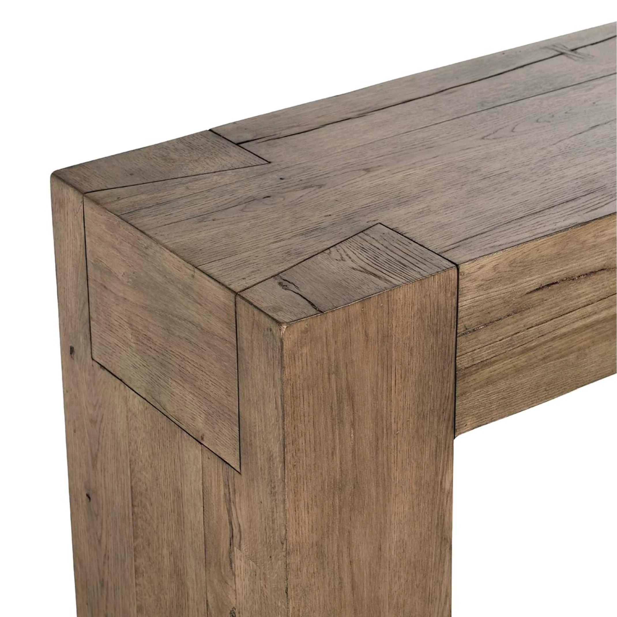 Bristol Reclaimed Oak 72" Console Table - Image 3