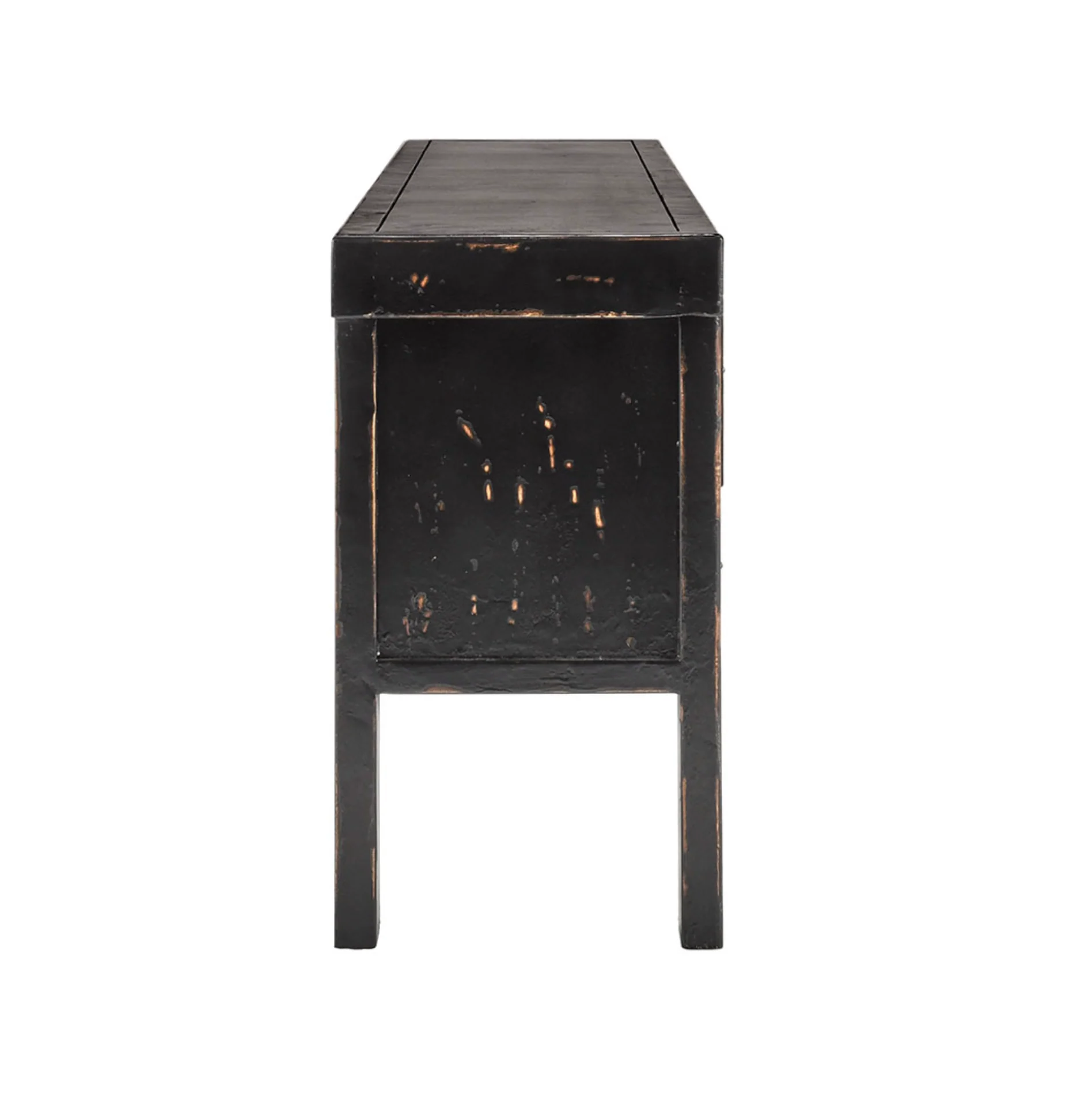 Lahey Reclaimed Pine 11 Drawer Console Table | Floor Model - Image 3