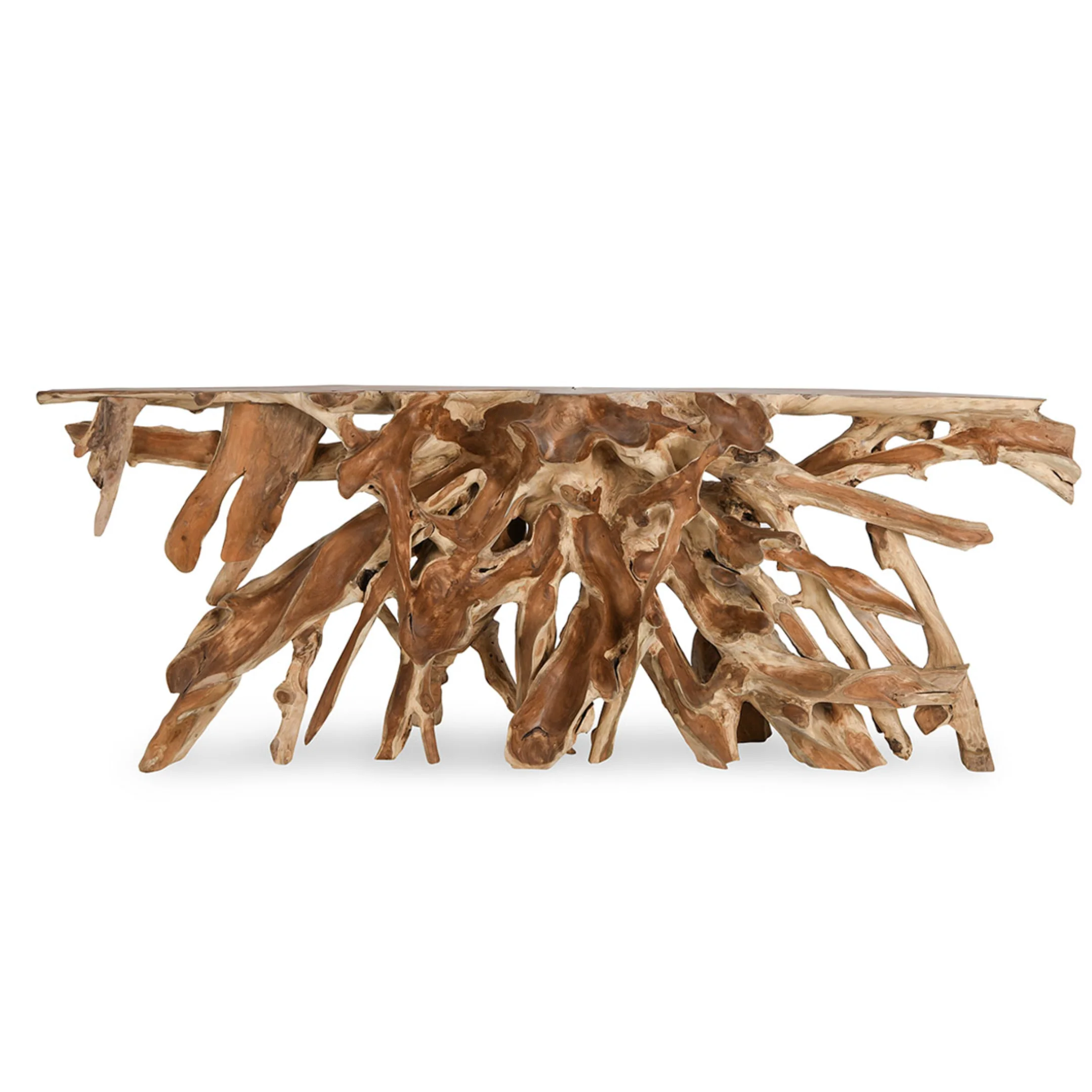 Shia Root 98" Console Table Natural - Image 2