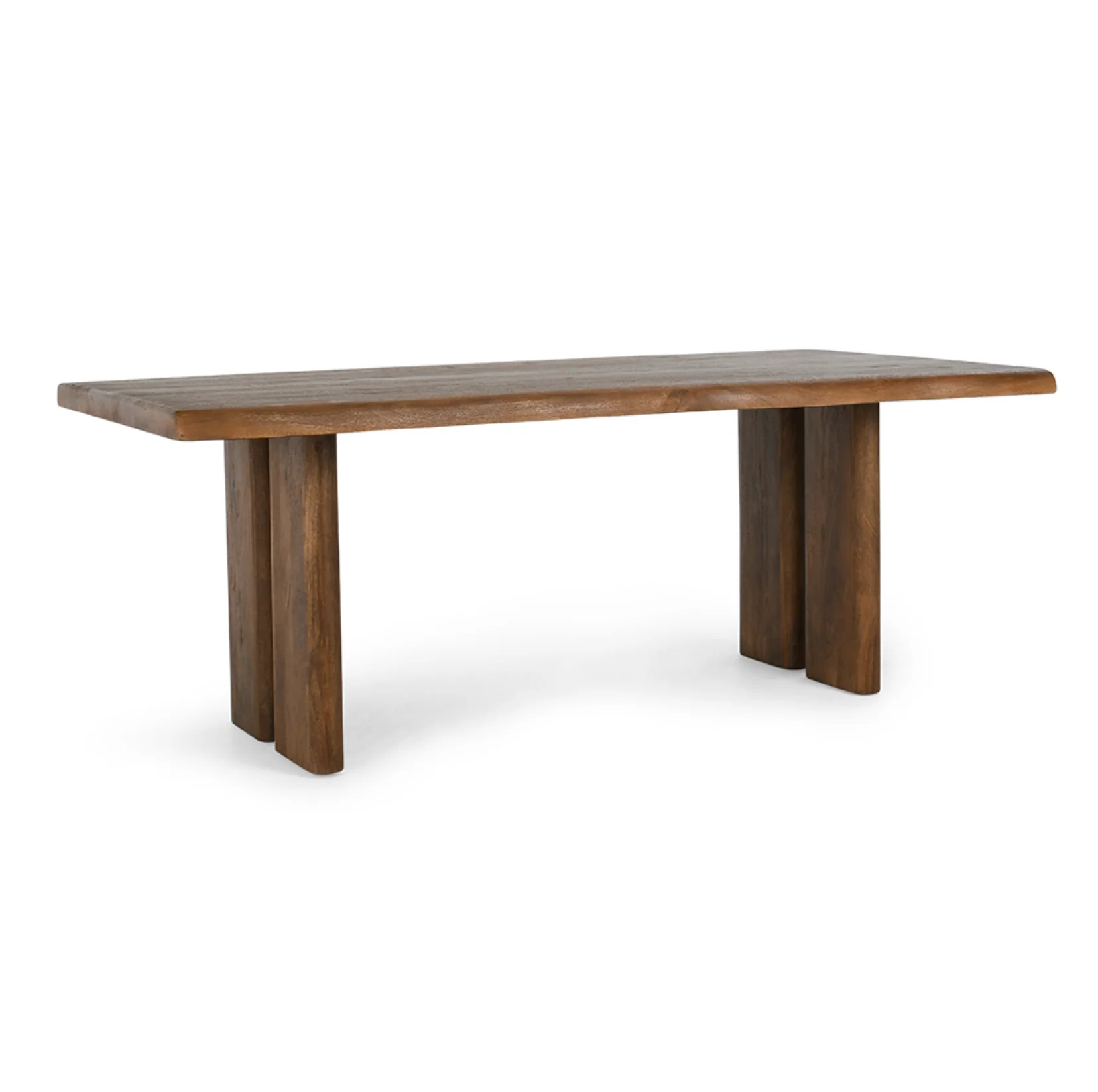 Holmes Mango Wood 80" Dining Table Artisan Brown - Image 1