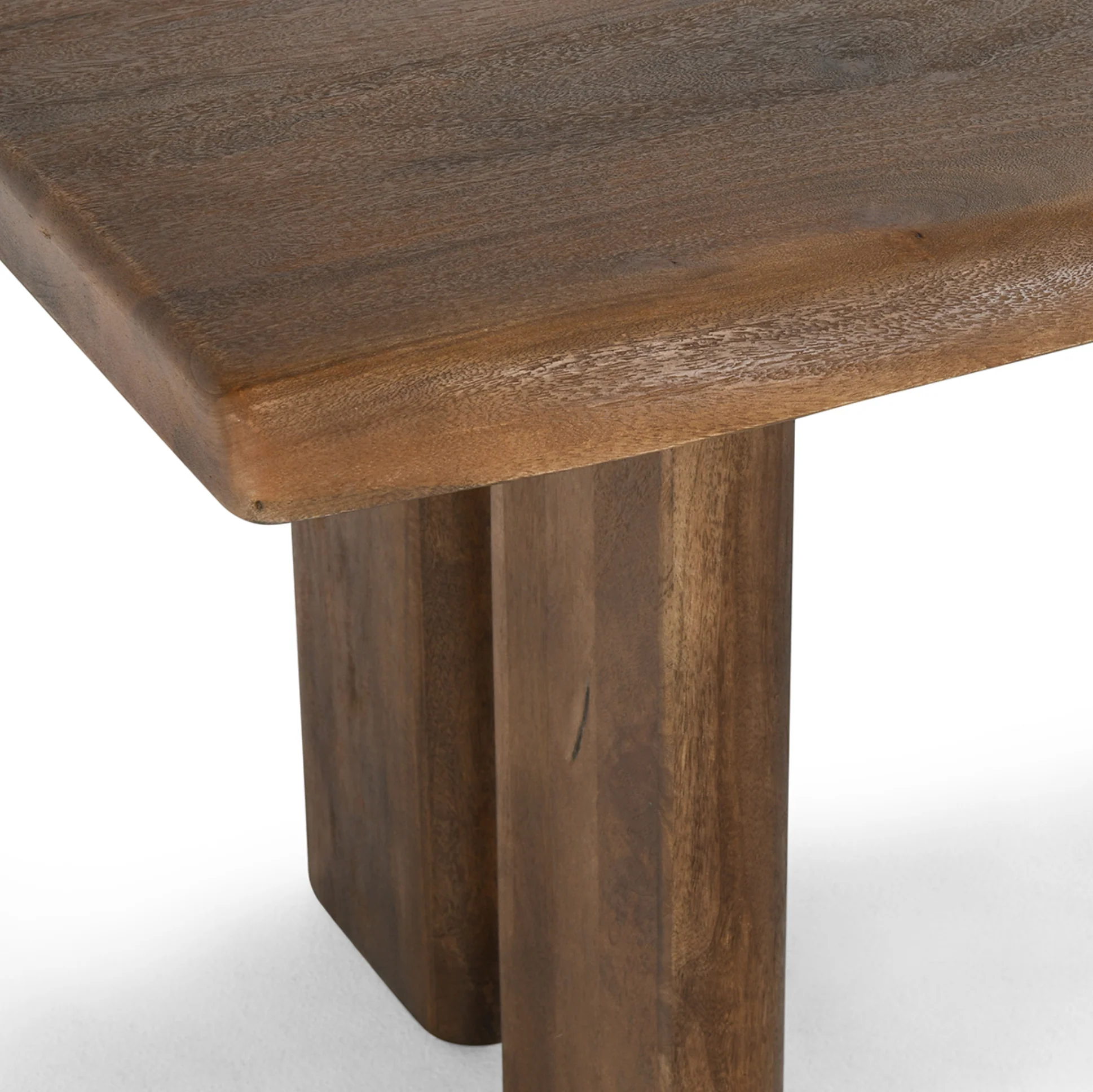 Holmes Mango Wood 80" Dining Table Artisan Brown - Image 3