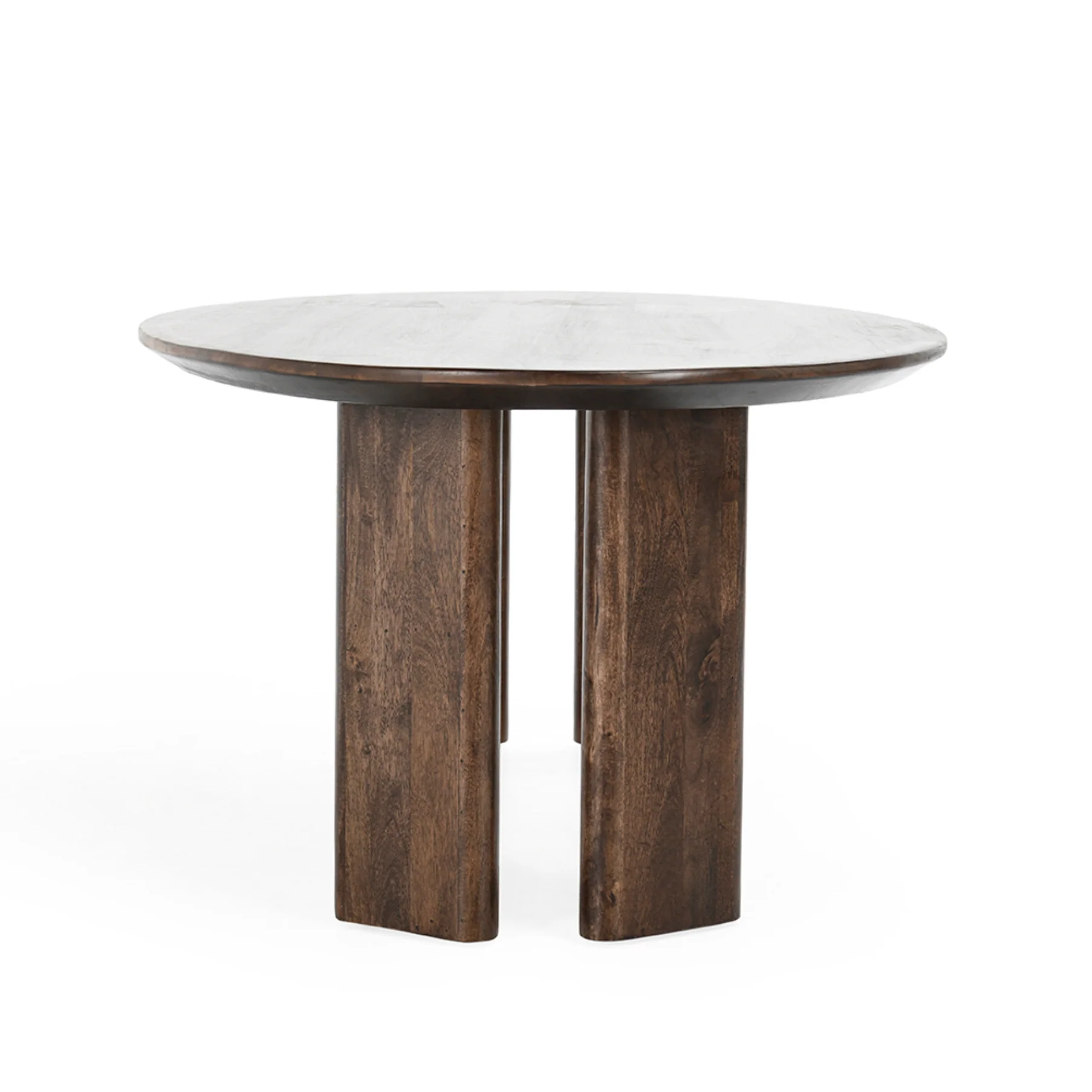 Norwood Mango Wood 78" Dining Table Bark Brown - Image 3