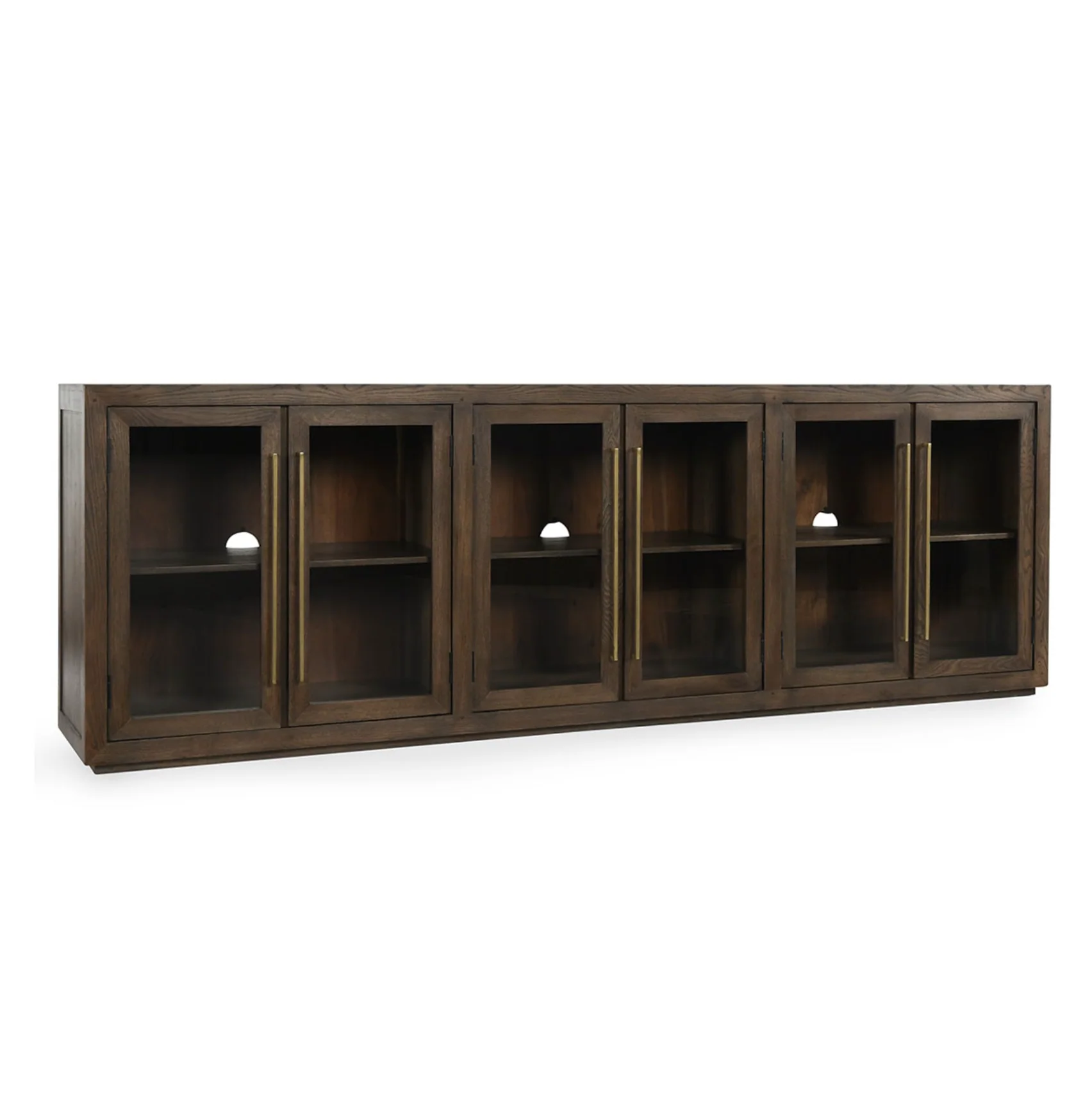 Bradley Oak Wood Cabinet - Image 1