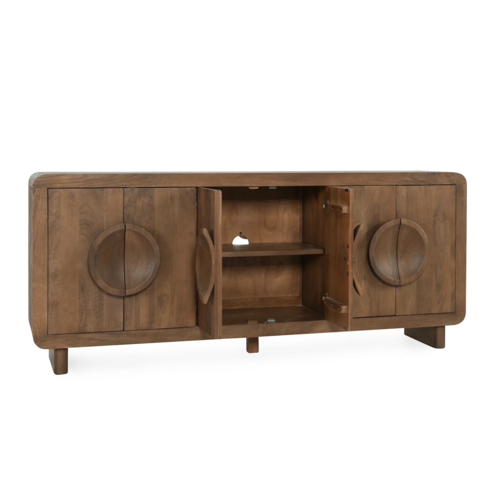 Vally Mango Wood Buffet Natural - Image 2