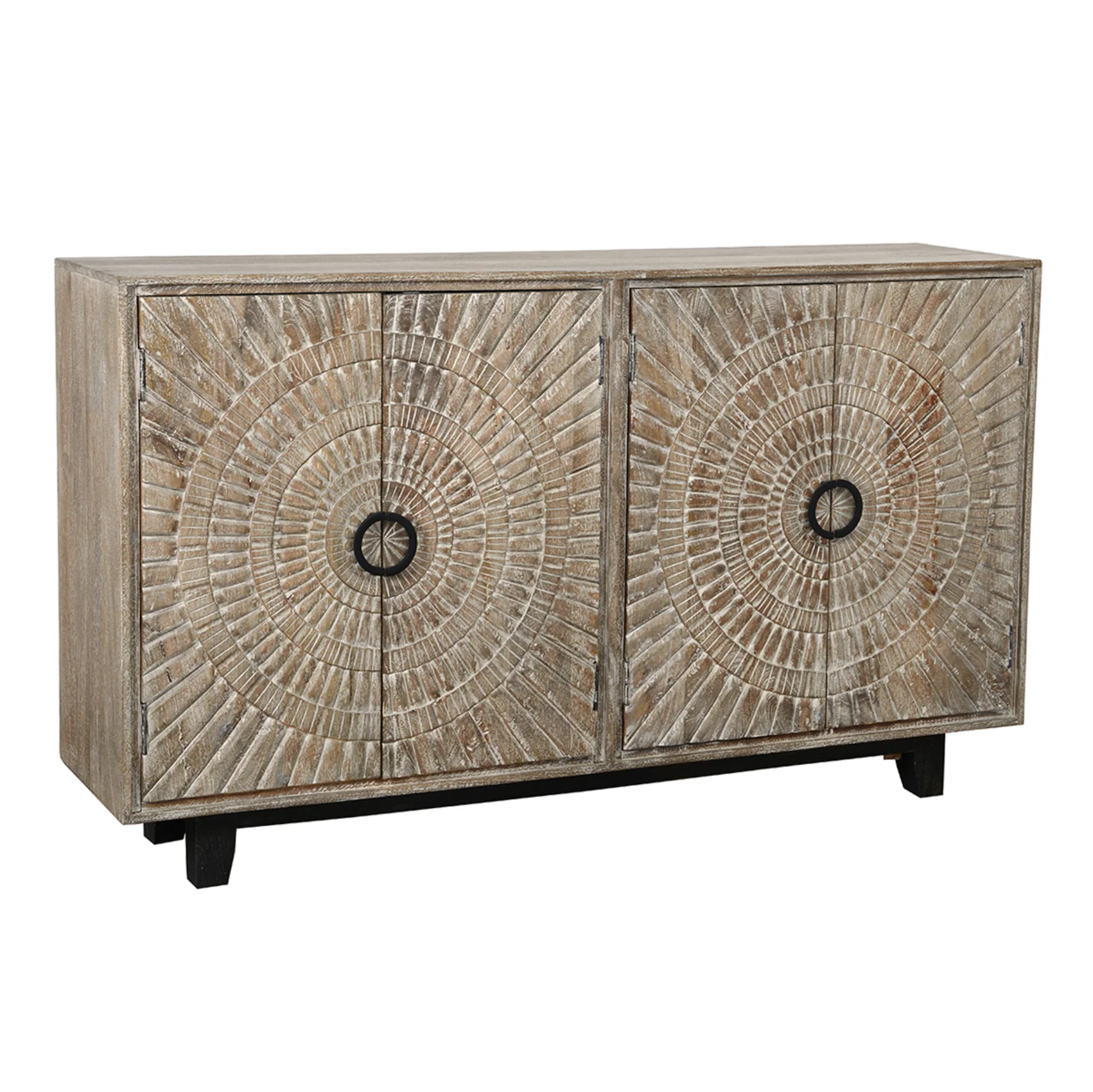 Vivienne Mango Wood  Cabinet - Image 1