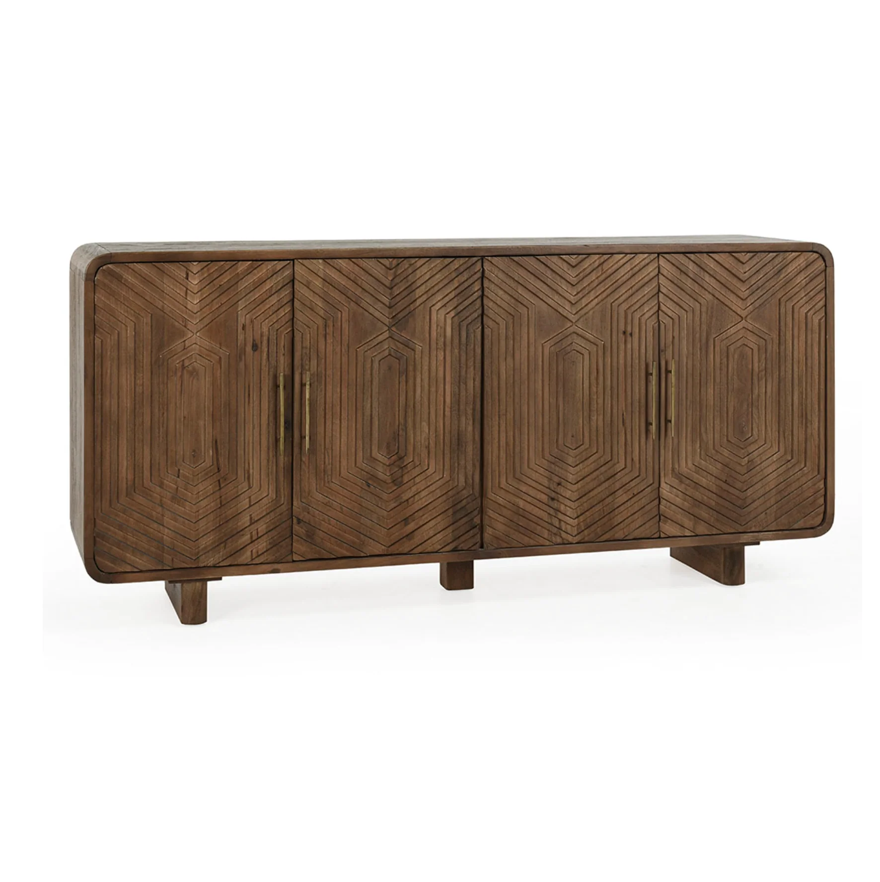 Holmes Mango Wood Buffet Artisan Brown