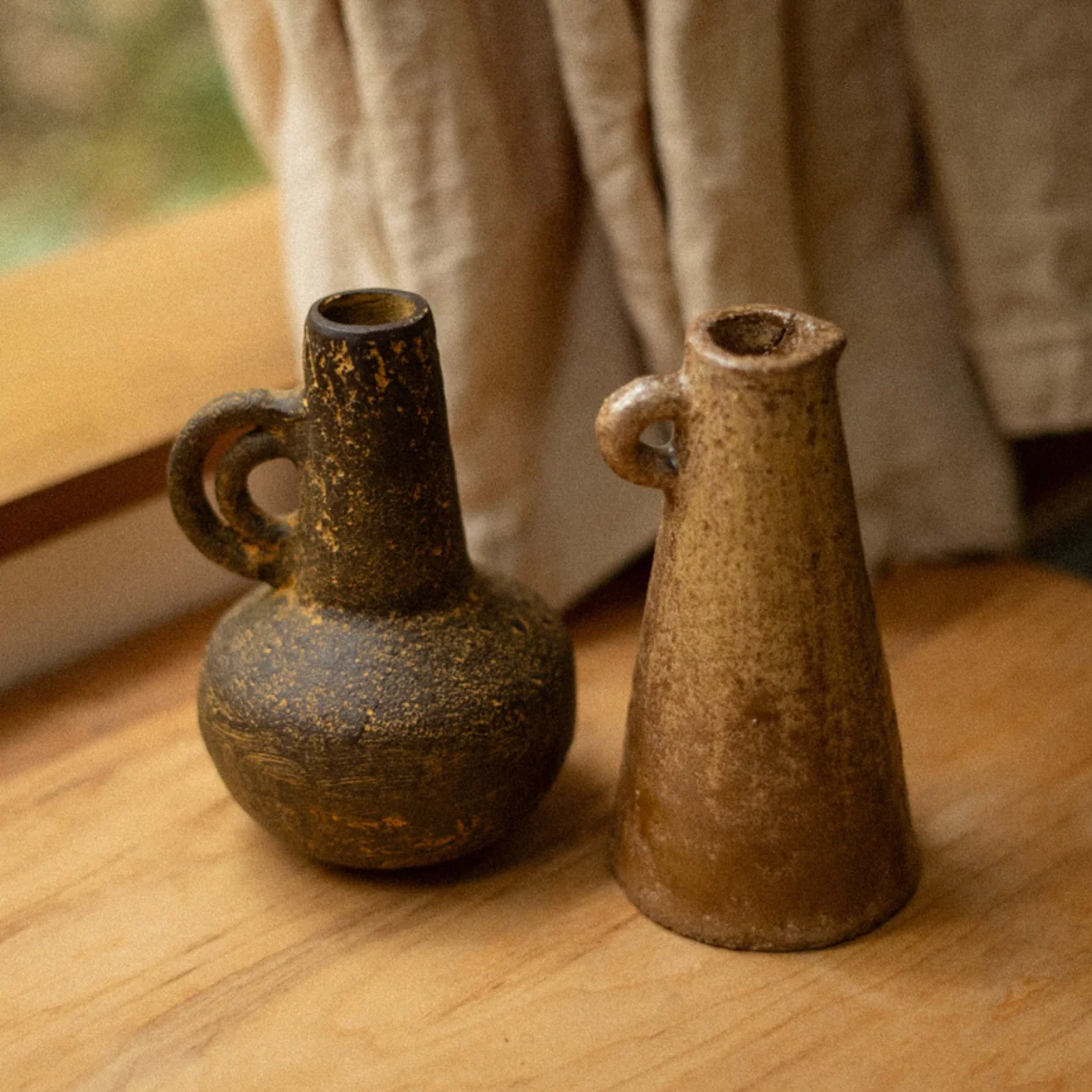 Earthen Terracotta Vase S - Image 2