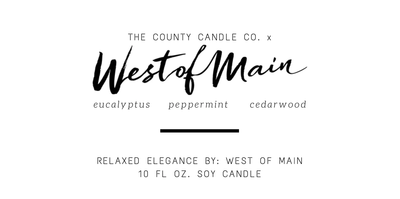 Relaxed Elegance by: West of Main x The County Candle Co. - Image 3