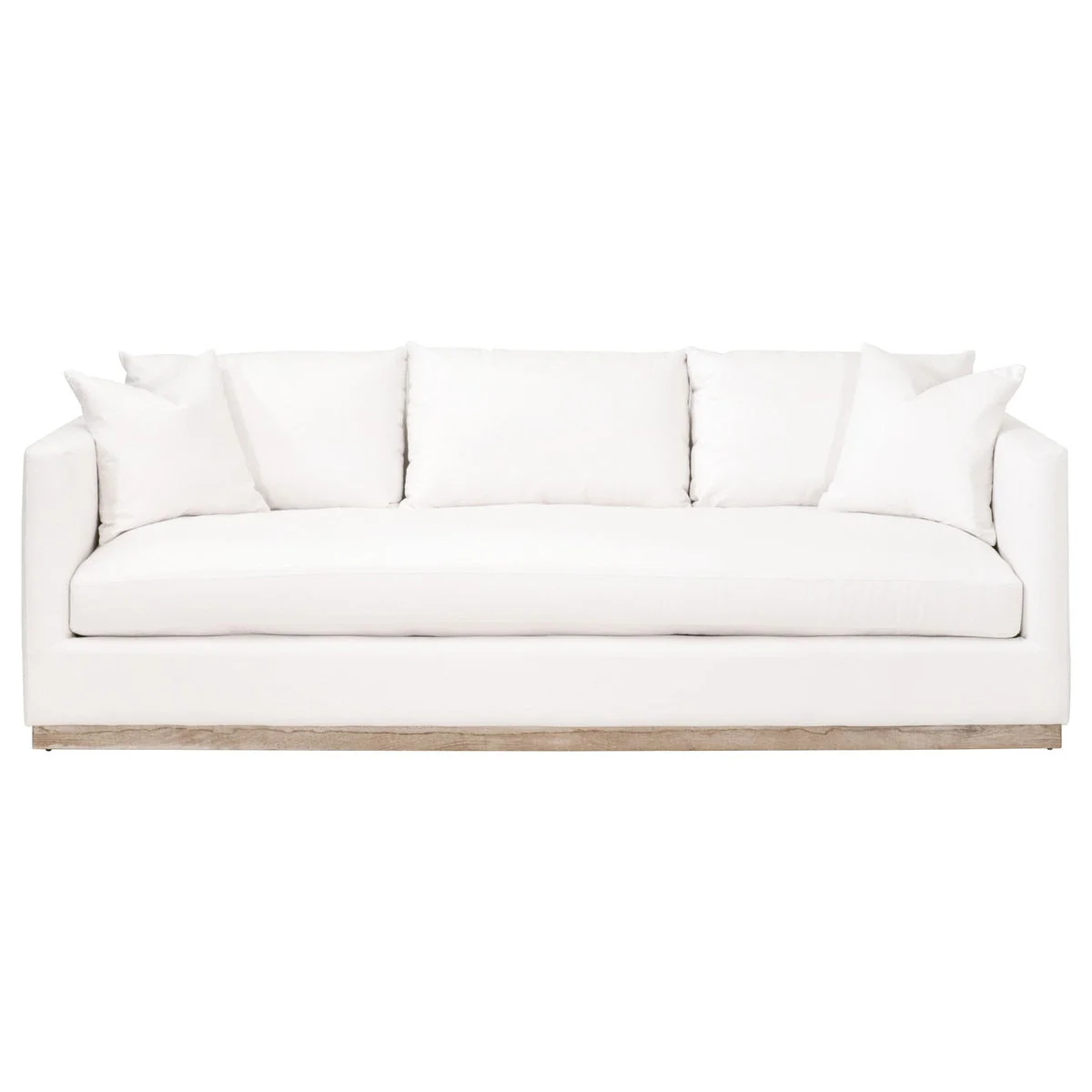 Siena 96" Plinth Base Sofa - Image 1