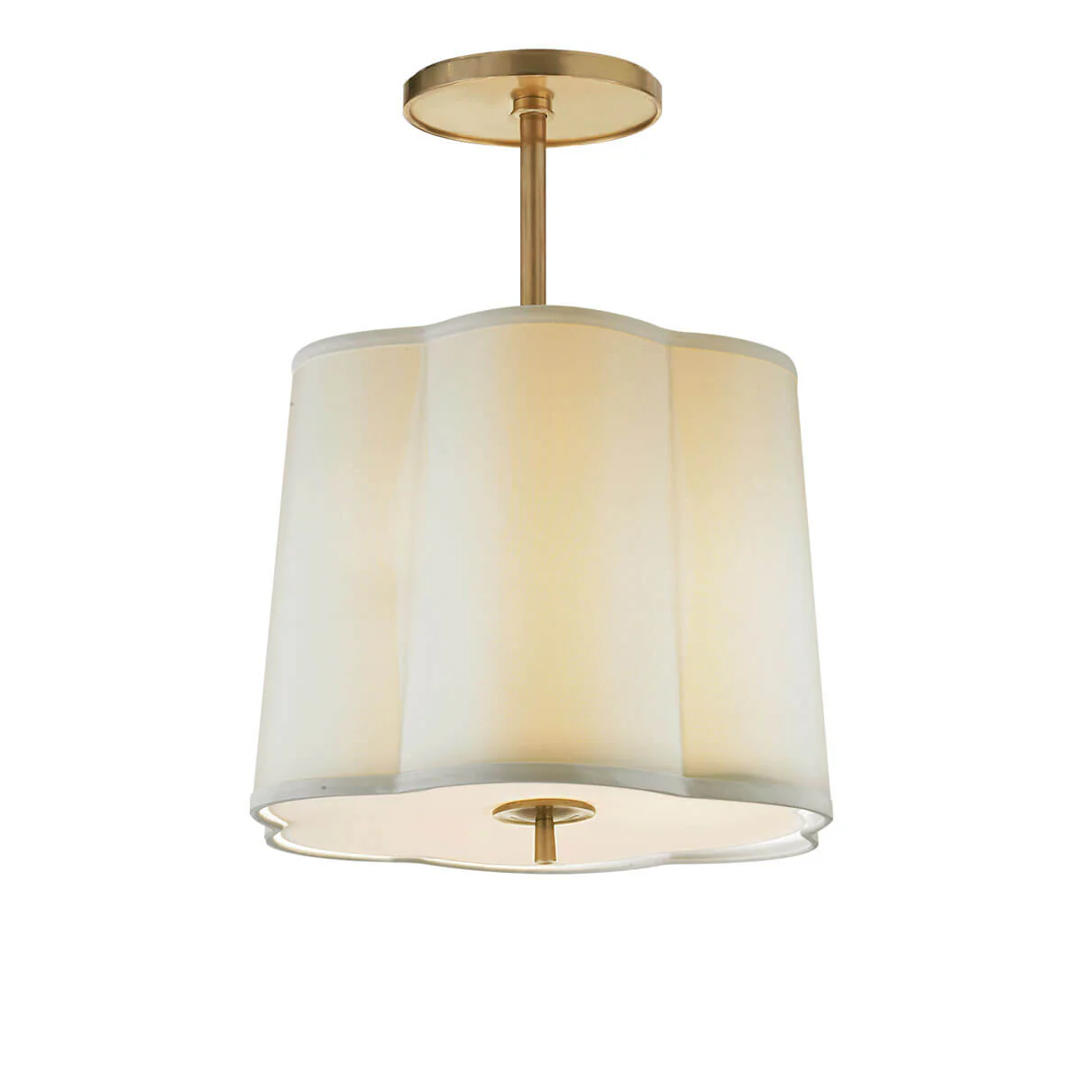 Simple Scallop Hanging Shade - Image 1