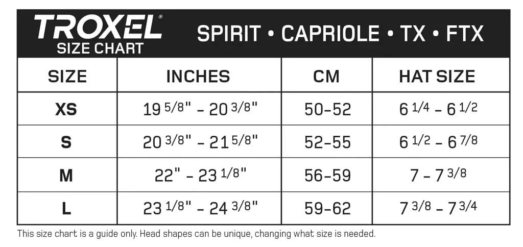Troxel Spirit Riding Helmet, Prints - Image 2