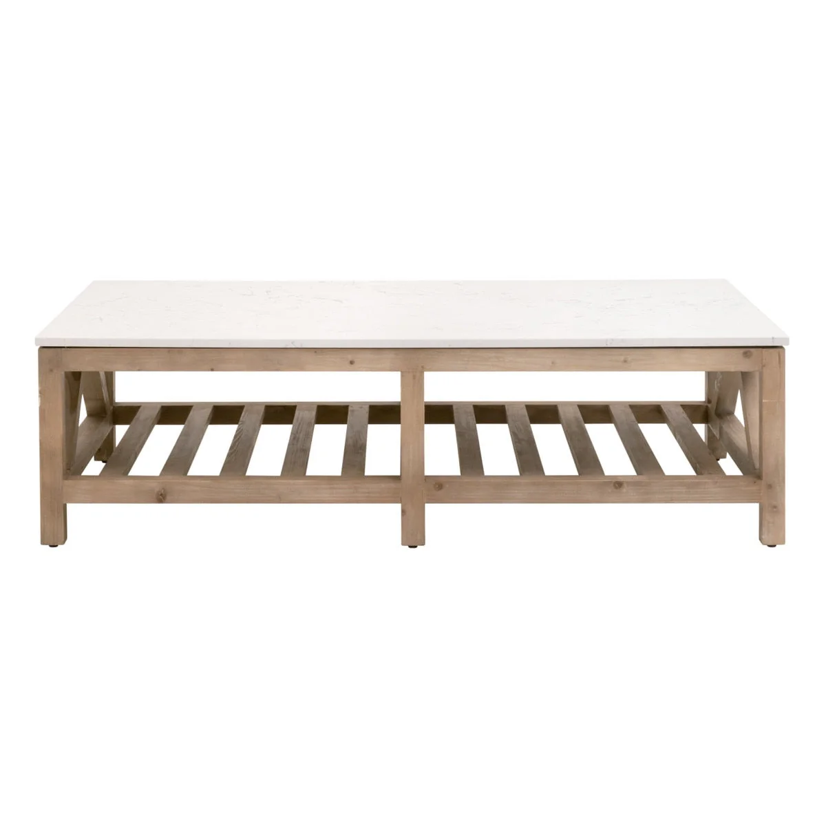 Spruce Coffee Table | Smoke Gray Pine - Image 1