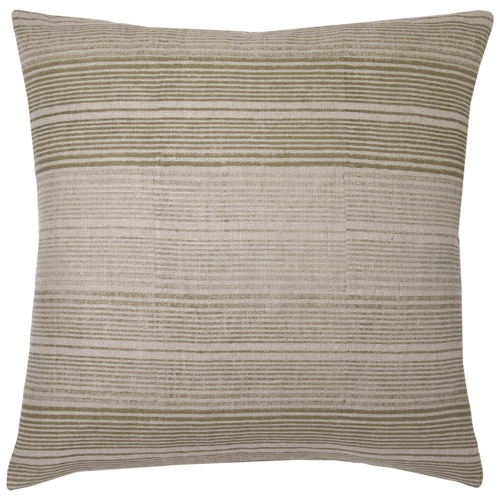 Stripes Shades of Pistachio Pillow - Image 1