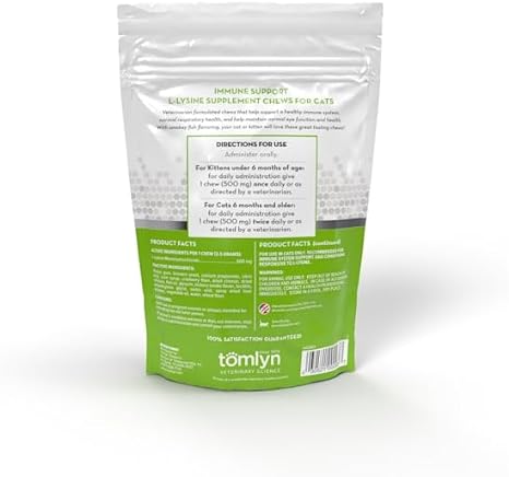 L-Lysine Immune Support Chews for Cats, 30 count - Image 2