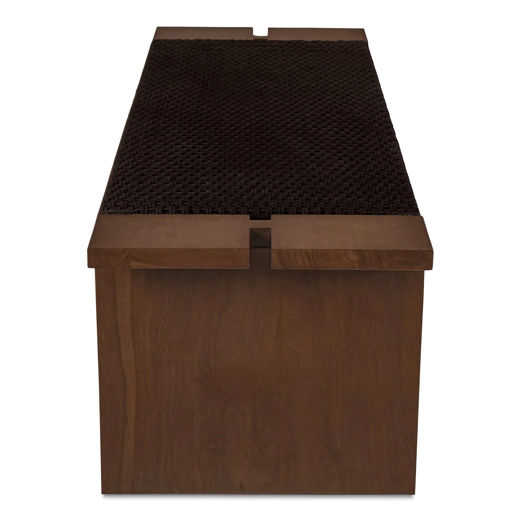Merritt Outdoor Bench Dark Brown - Image 3