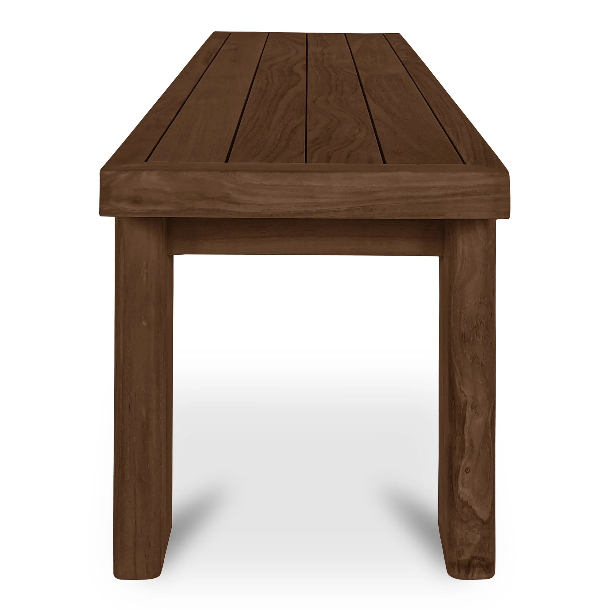 Marina Outdoor Bench Brown - Image 3